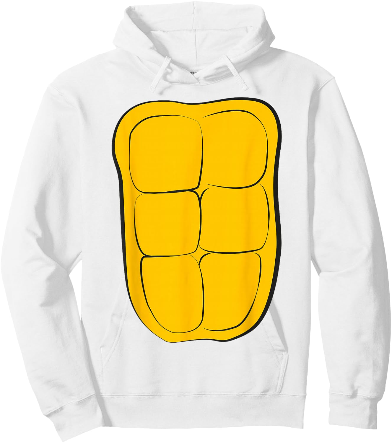 Funny Lazy DIY Shell Turtle Halloween Costume Gift Hoodie - Hoodie | White