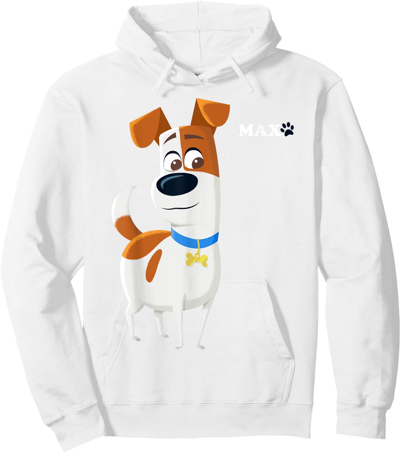 Pets 2 Max Bag Hoodie - Hoodie | White