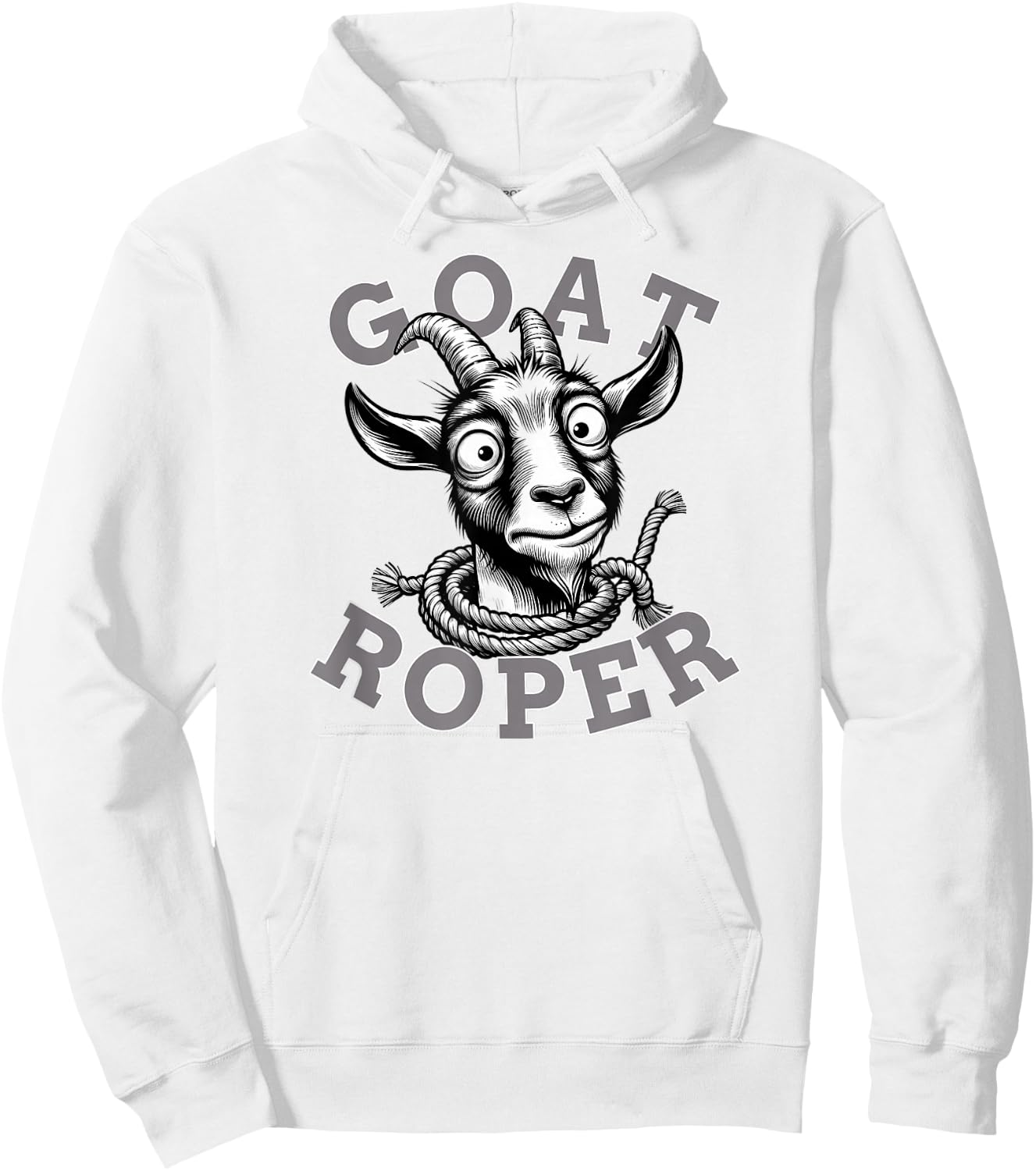 Goat Roper Hoodie - Hoodie | White