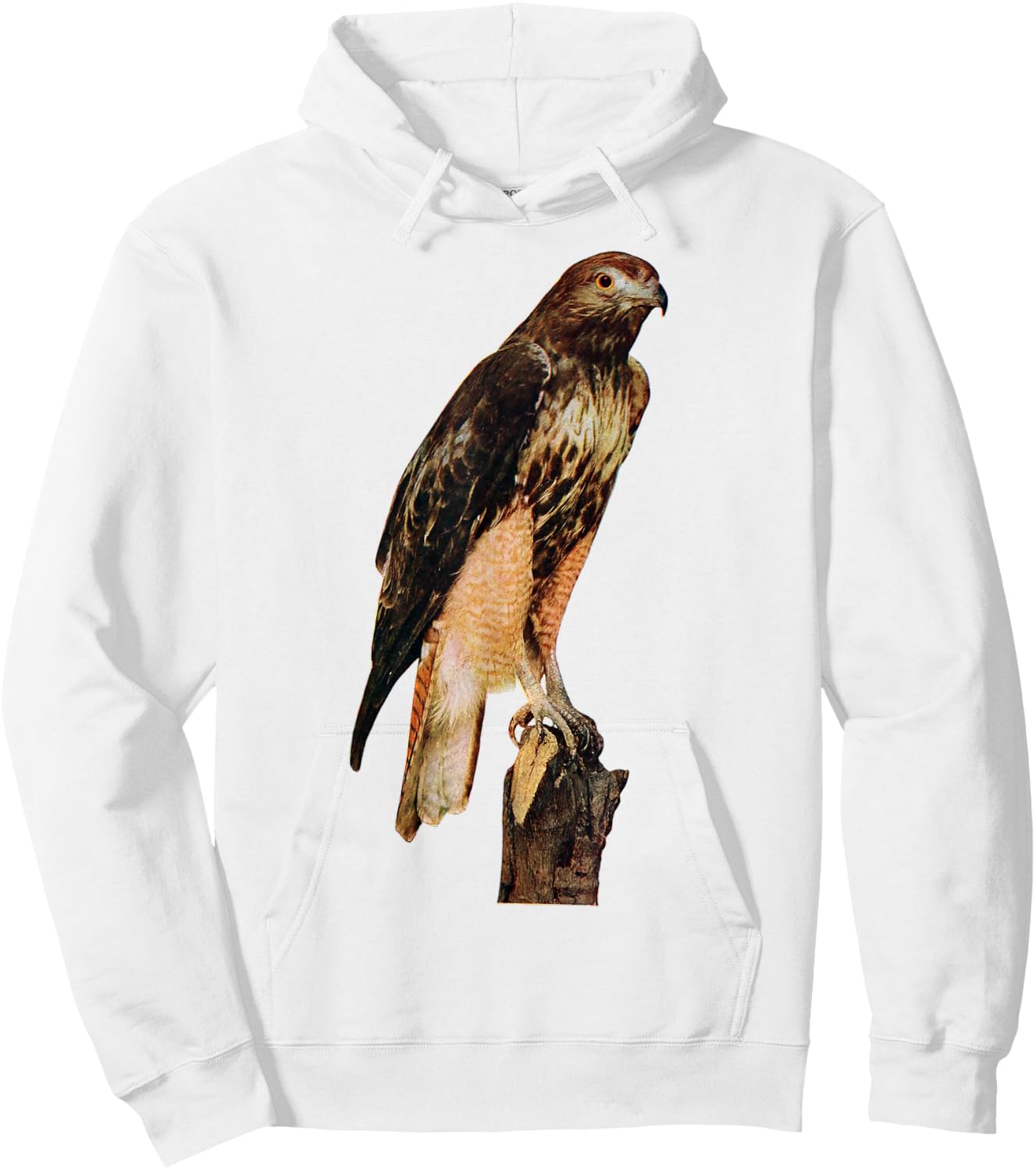 Red Tailed Hawk Best Red-Tailed Hawk Birder Gift Hoodie - Hoodie | White