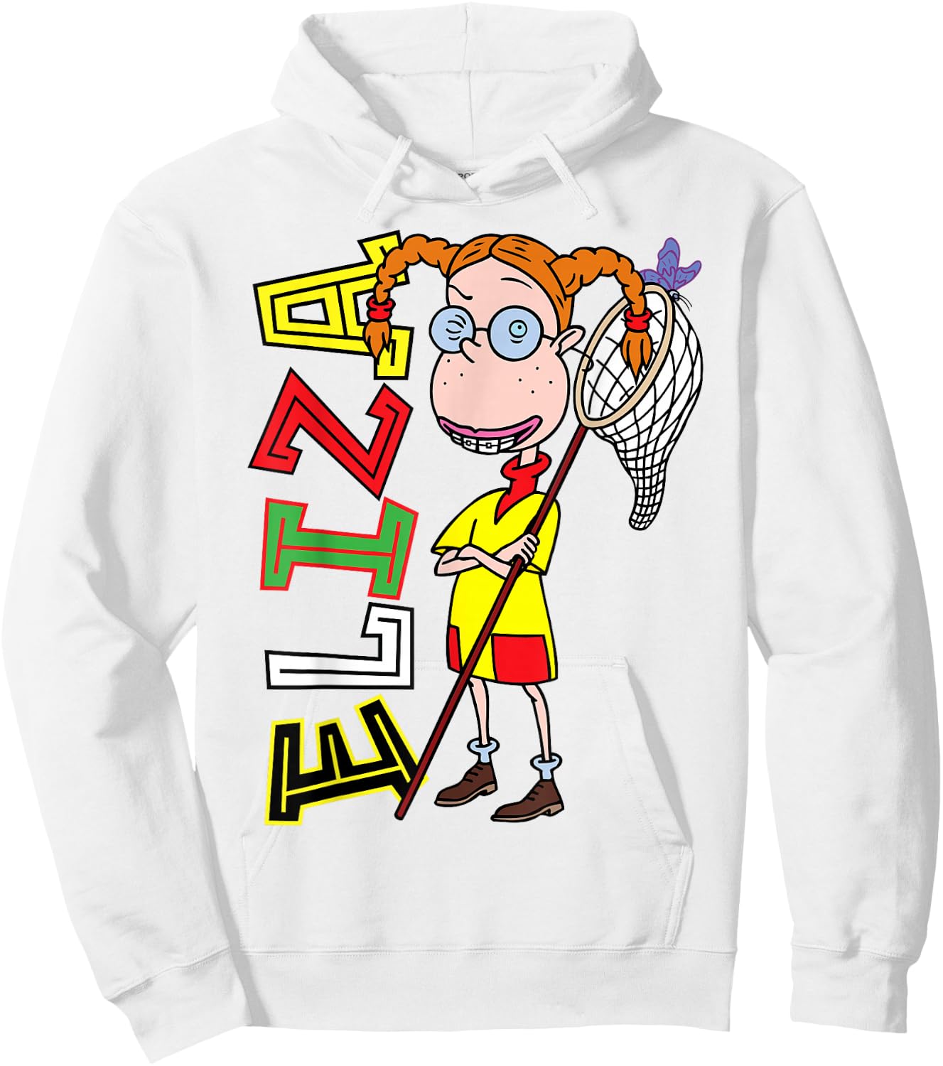 Nickelodeon Eliza Thornberry Explorer Hoodie - Hoodie | White