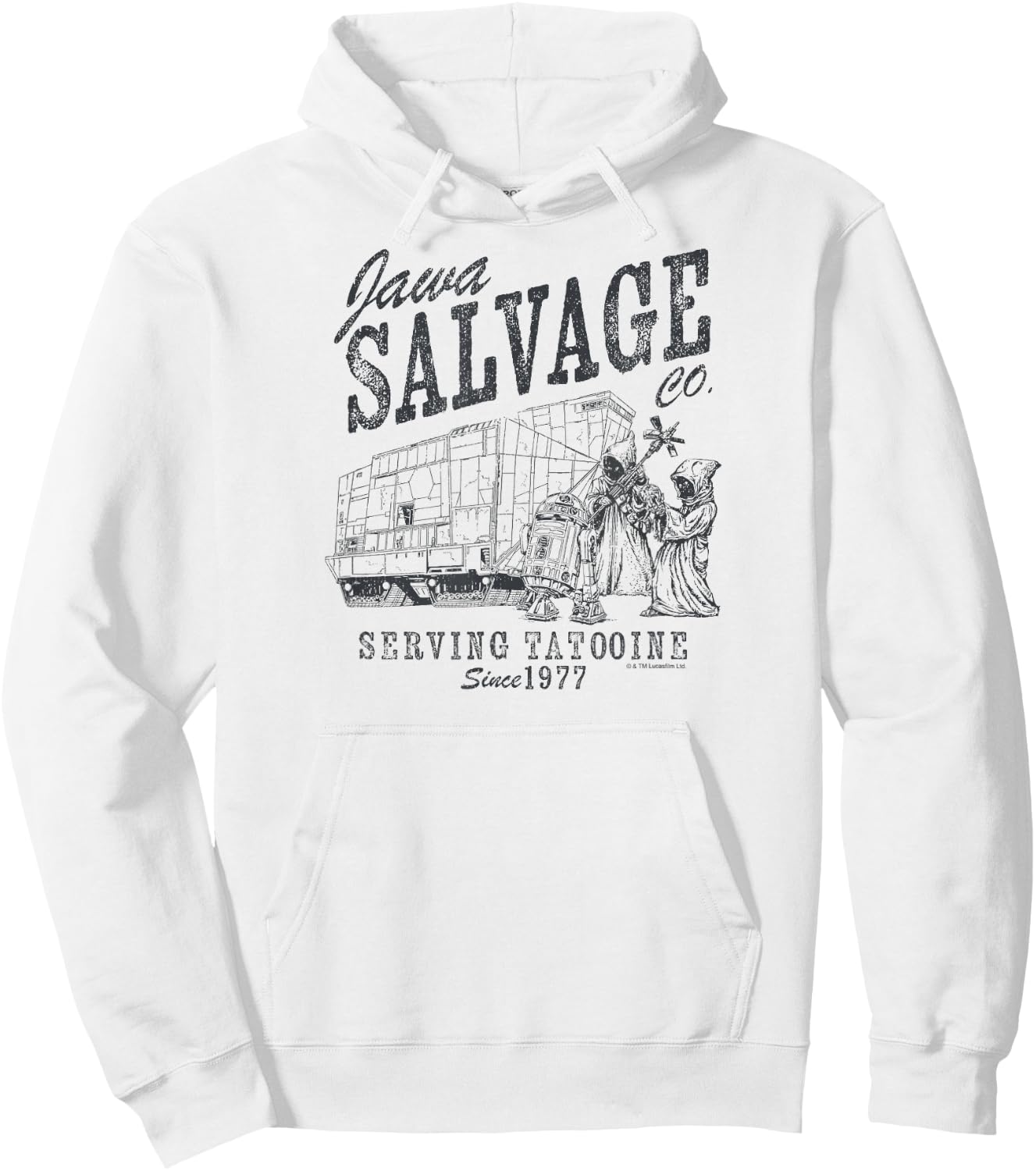 Star Wars - Jawa Salvage Co. Serving Tatooine Since 1982 Hoodie - Hoodie | White