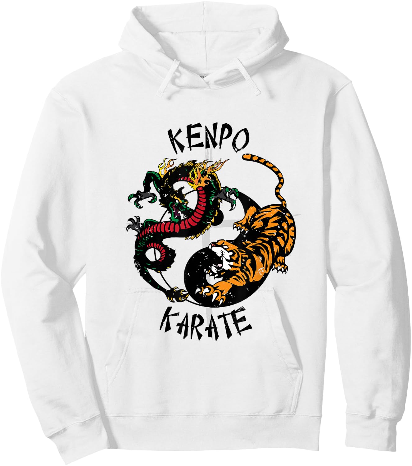 Kenpo Karate Self Defense Martial Arts Hoodie - Hoodie | White