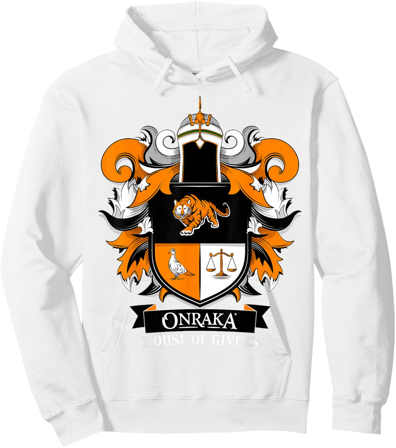 Onraka House Of Unity RCA Unity School Spirit Hoodie - Hoodie | White