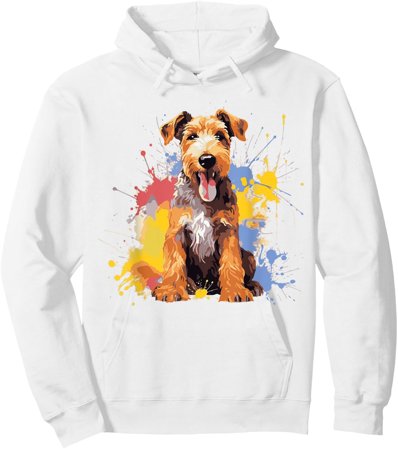 Wire Hair Fox Terrier Hoodie - Hoodie | White