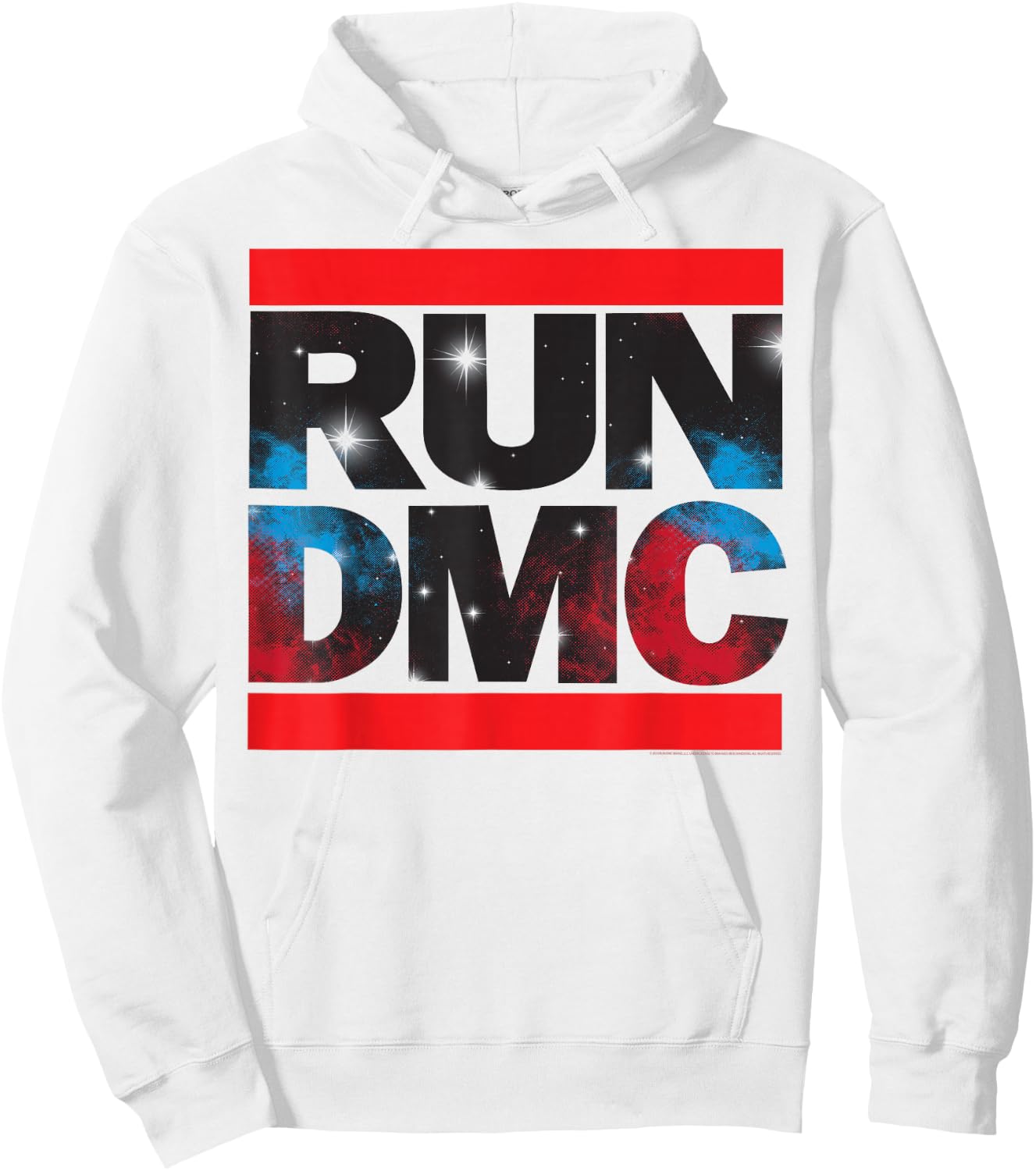 Run DMC Official Cosmic Hoodie - Hoodie | White