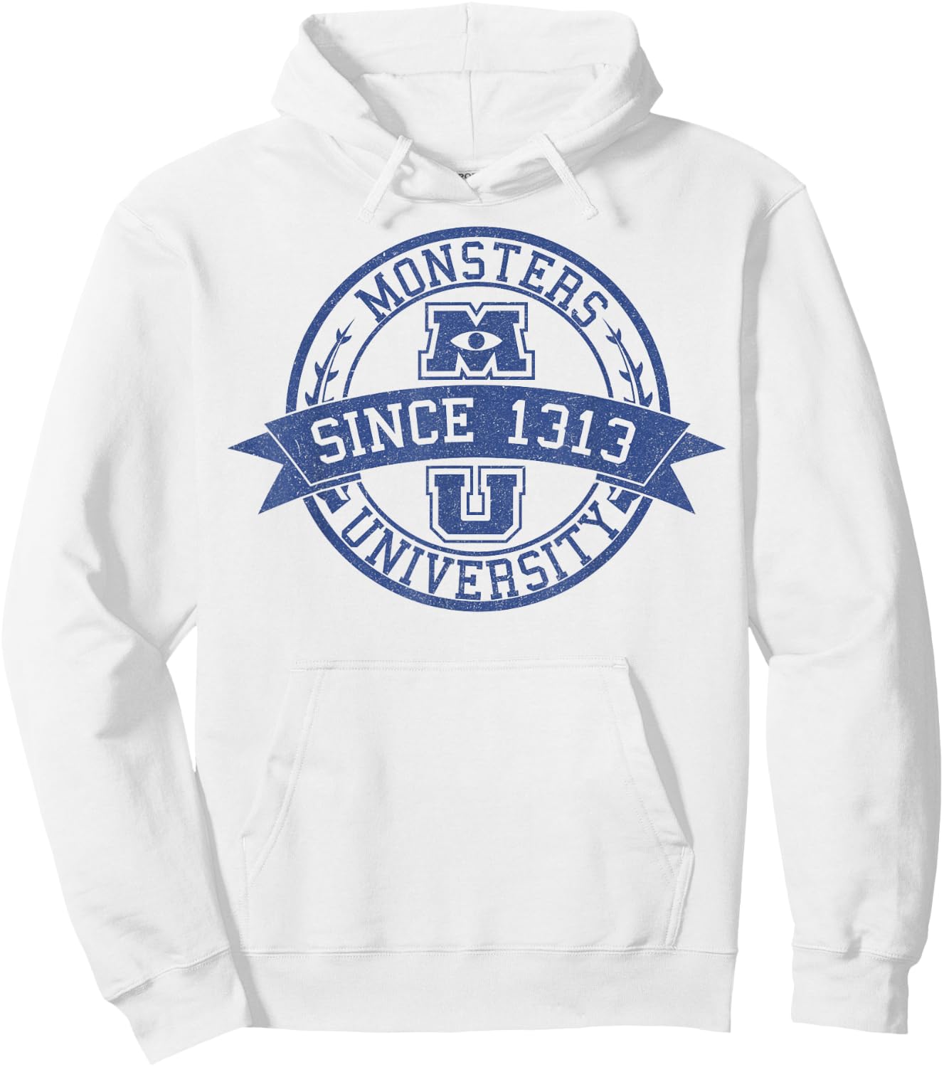 Disney Monsters University Since 1313 Collegiate Badge Hoodie - Hoodie | White