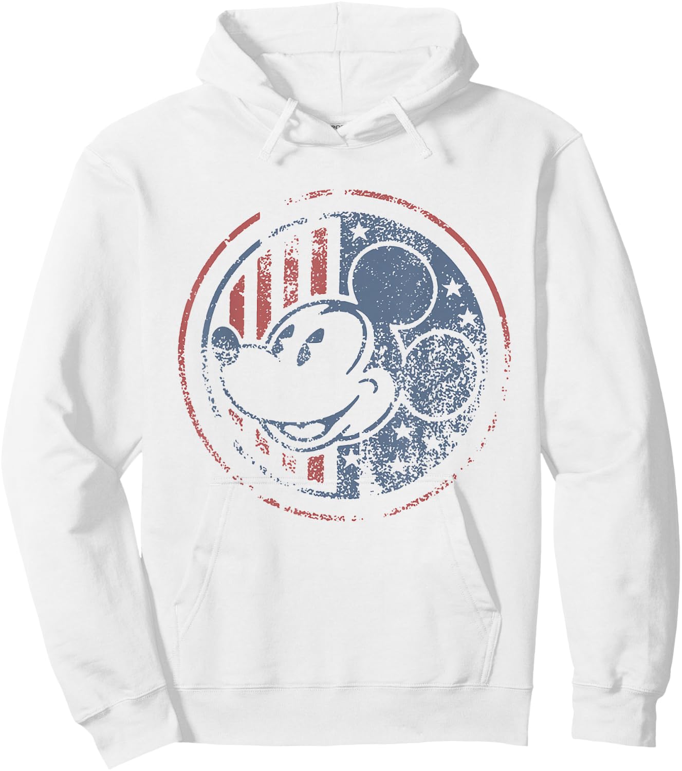 Disney Americana Mickey Mouse Hoodie - Hoodie | White
