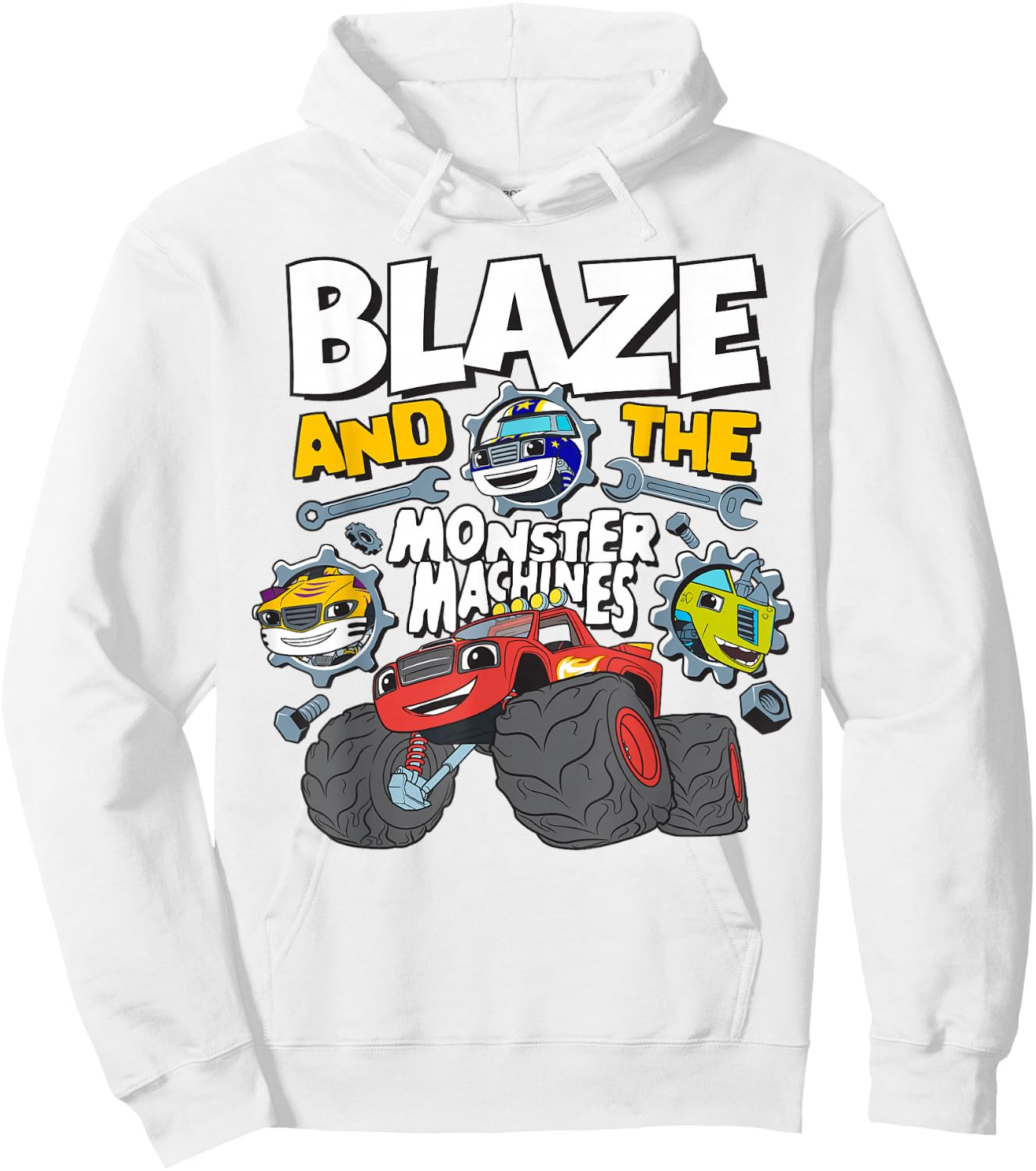 Blaze & The Monster Machines Group Hoodie - Hoodie | White