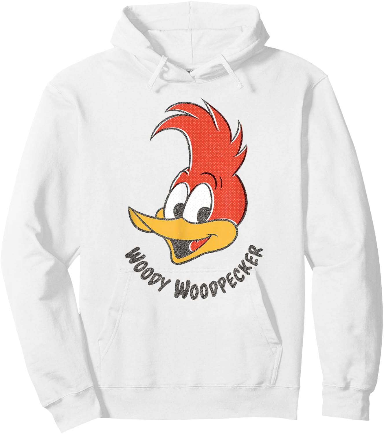 Woody Woodpecker Classic Smile Hoodie - Hoodie | White