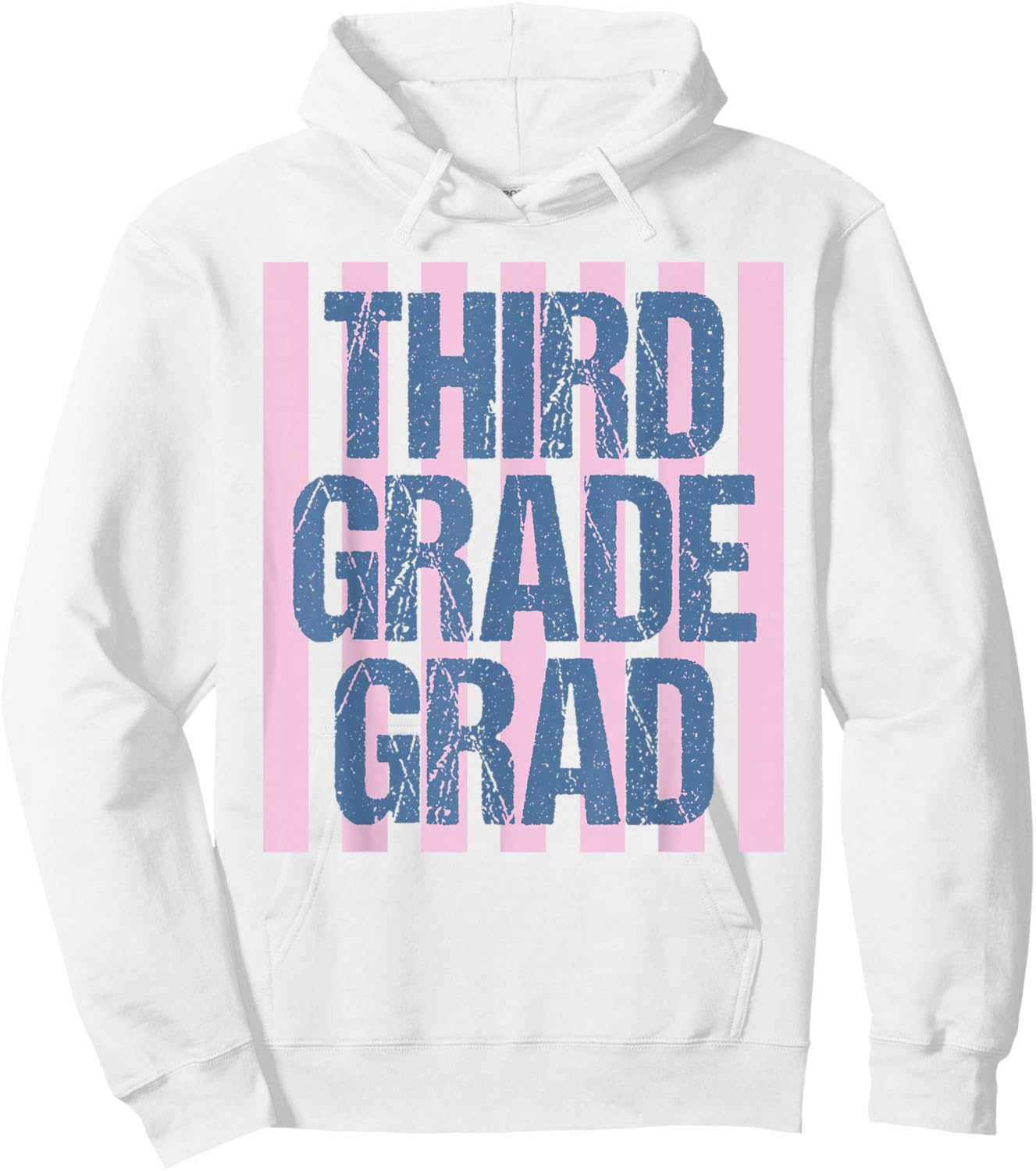 3rd Grade Graduate 2026 Third Grade Grad School Graduation Hoodie - Hoodie | White