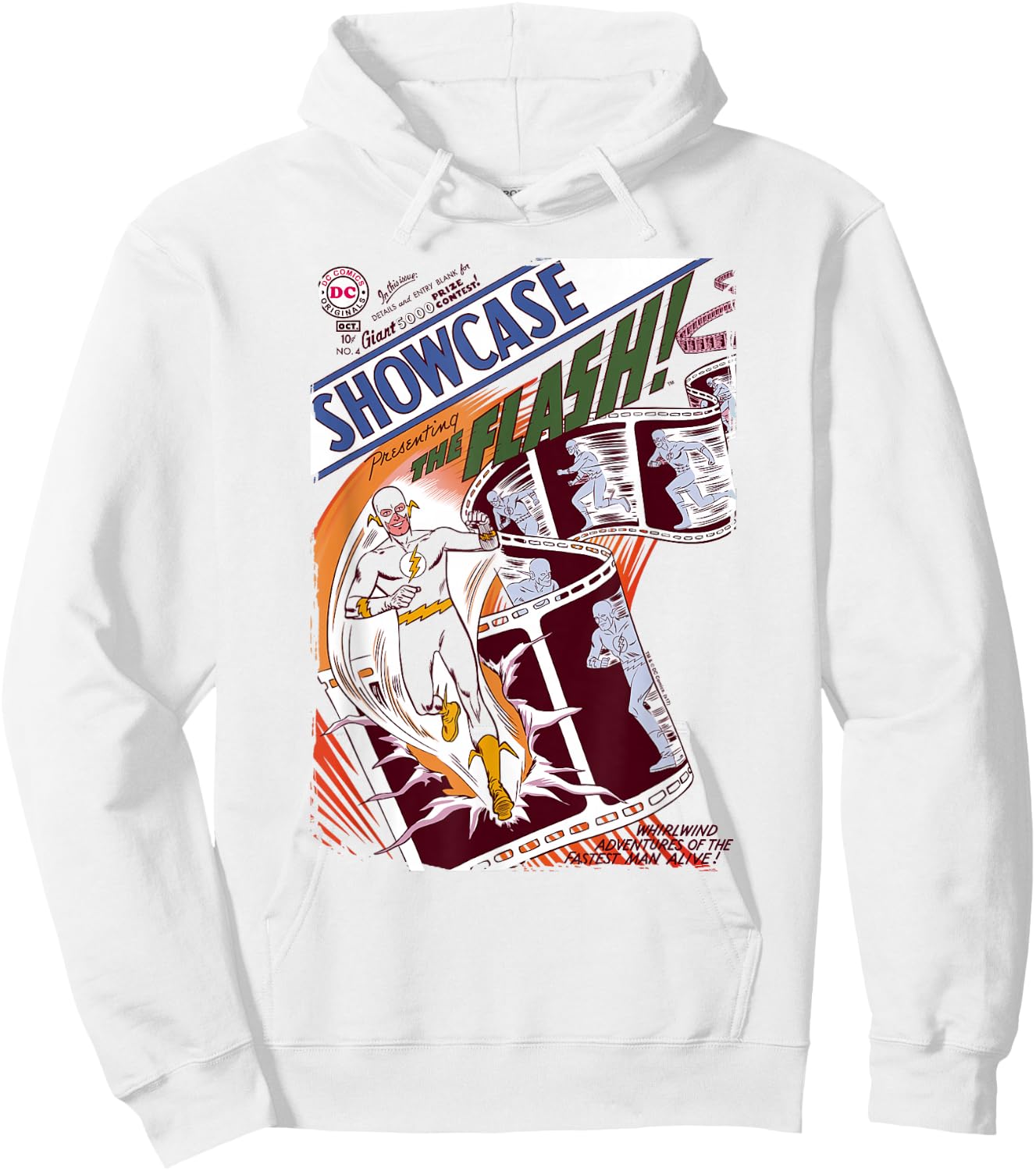 The Flash Showcase #4 Cover Hoodie - Hoodie | White