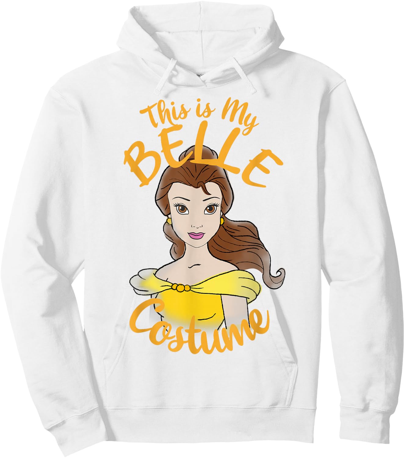 Disney Beauty And The Beast Belle My Costume Halloween Hoodie - Hoodie | White