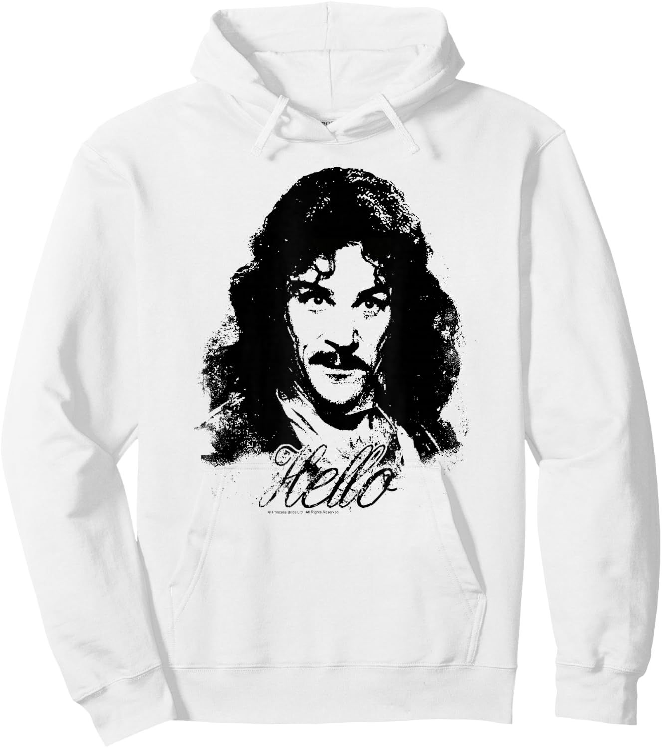 The Princess Bride Inigo Hello Hoodie - Hoodie | White