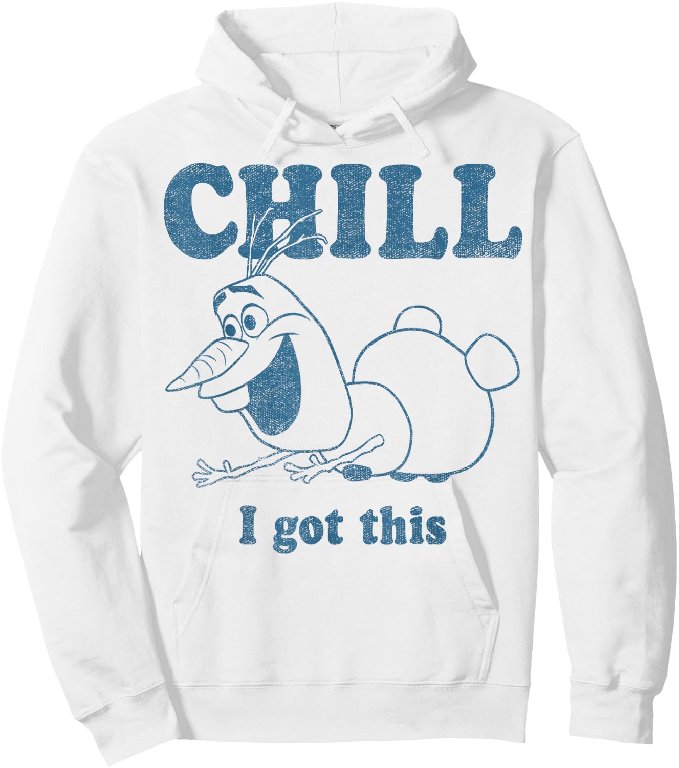 Disney Frozen Olaf Chill I Got This Portrait Hoodie - Hoodie | White