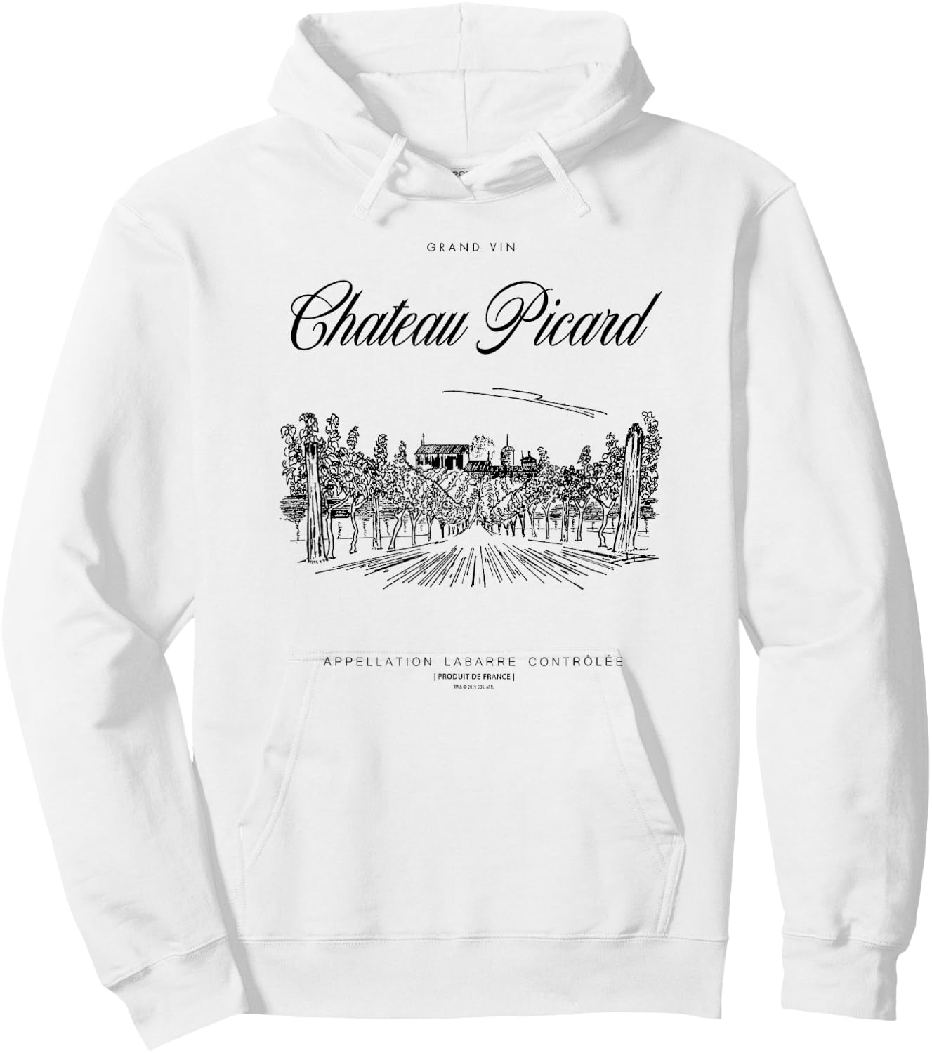 Star Trek: Picard Chateau Picard Hoodie - Hoodie | White