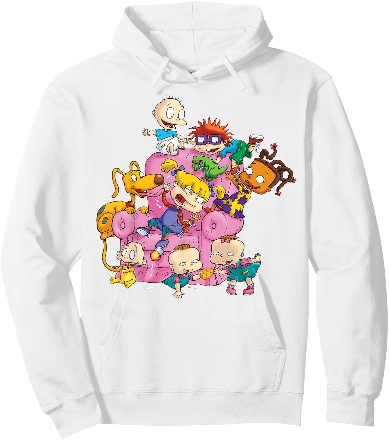 Nickelodeon Rugrats Having Fun Graphic Hoodie - Hoodie | White