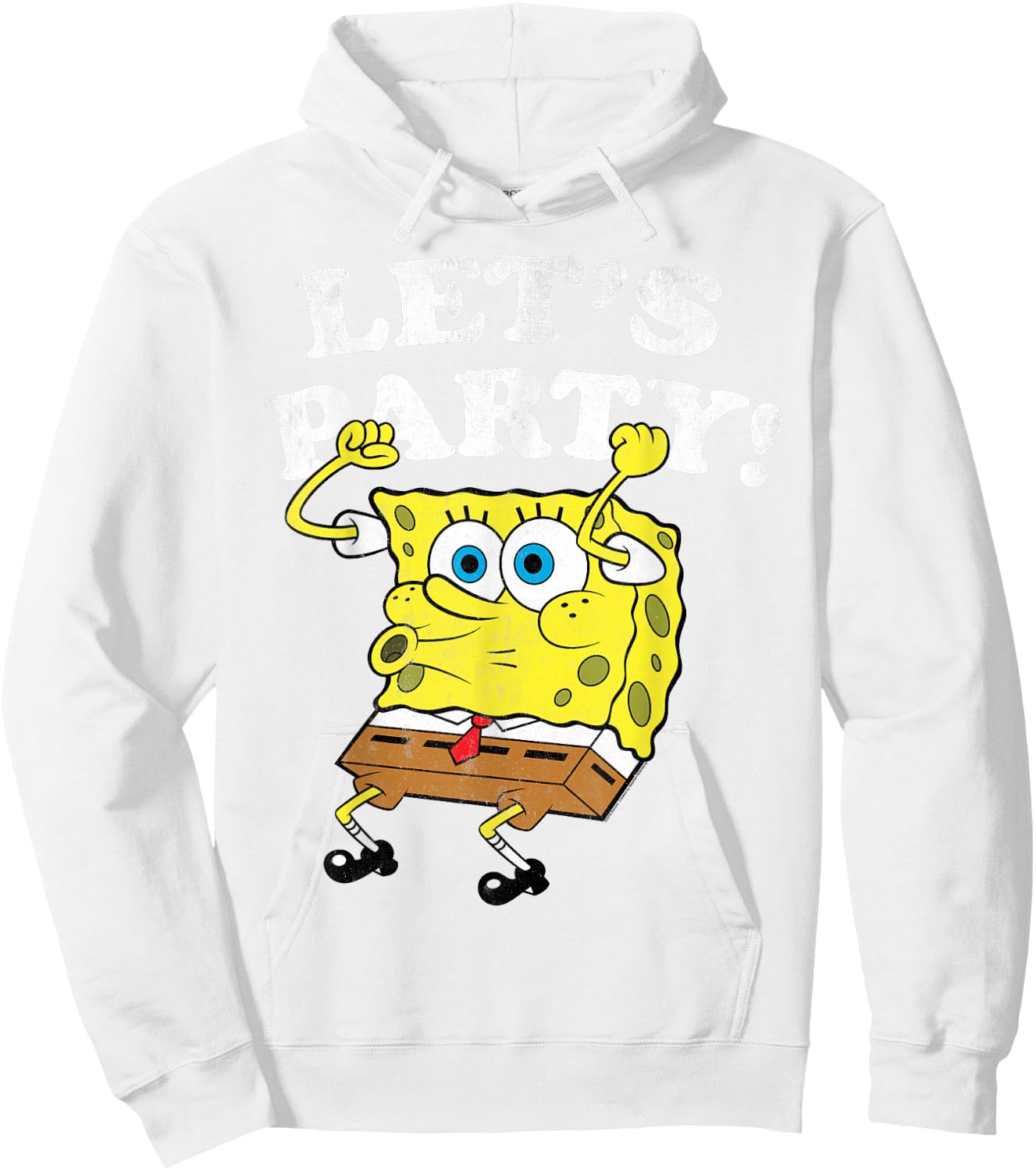 Spongebob Squarepants - Let's Party! Hoodie - Hoodie | White