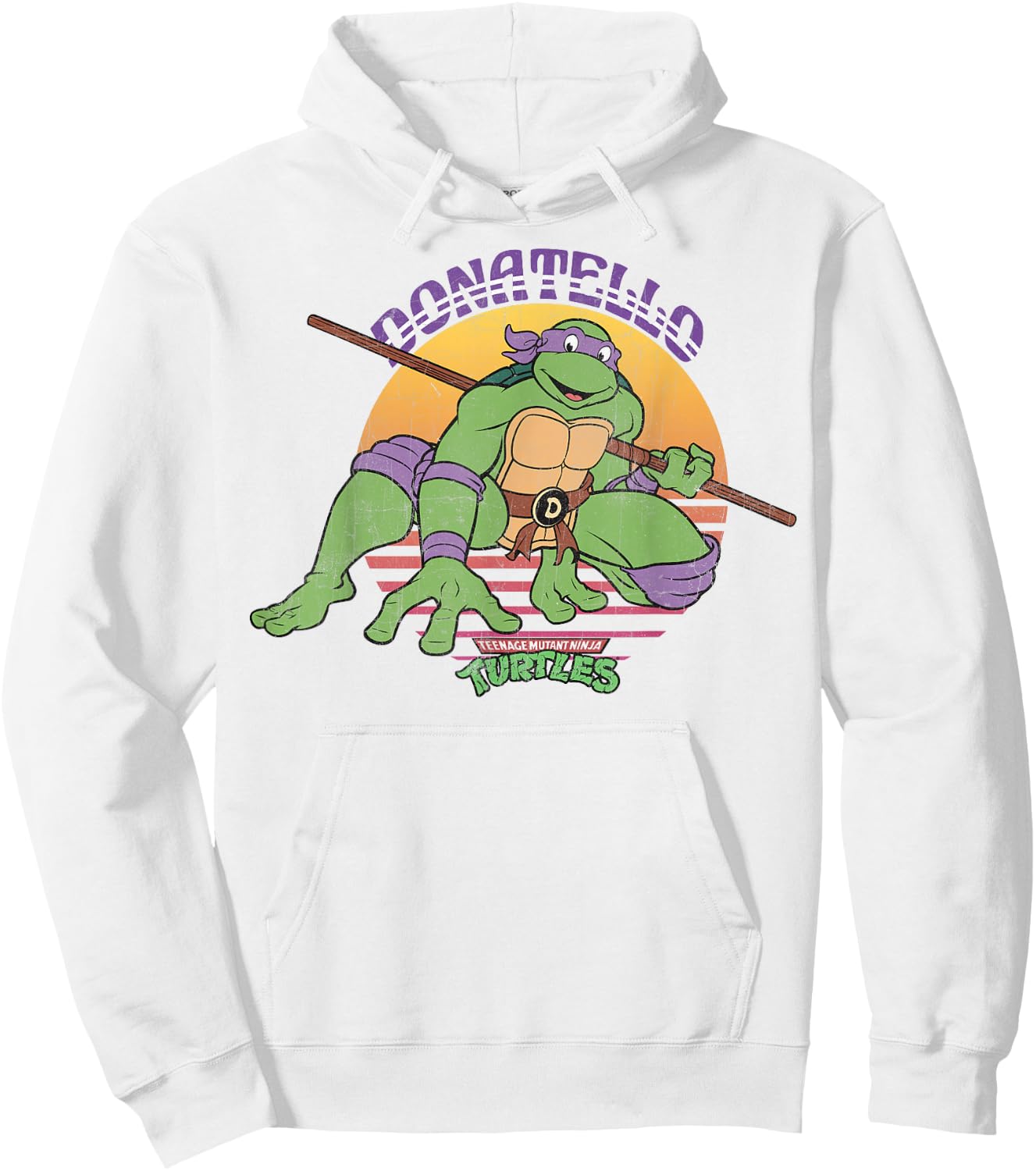 Teenage Mutant Ninja Turtles Donatello Sun -Shirt Hoodie - Hoodie | White