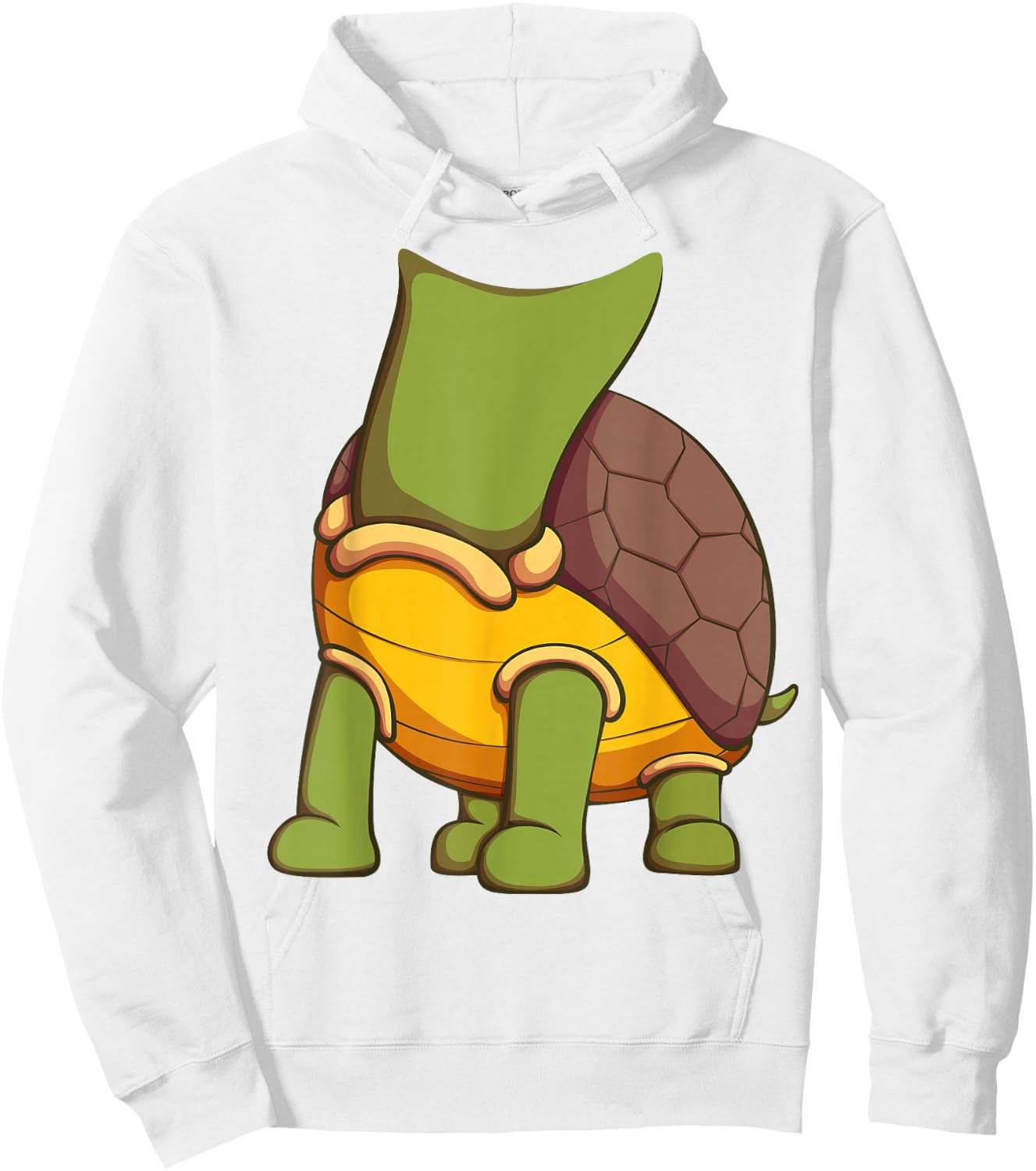 Turtle Costume for Halloween Tortoise Animal Cosplay Hoodie - Hoodie | White