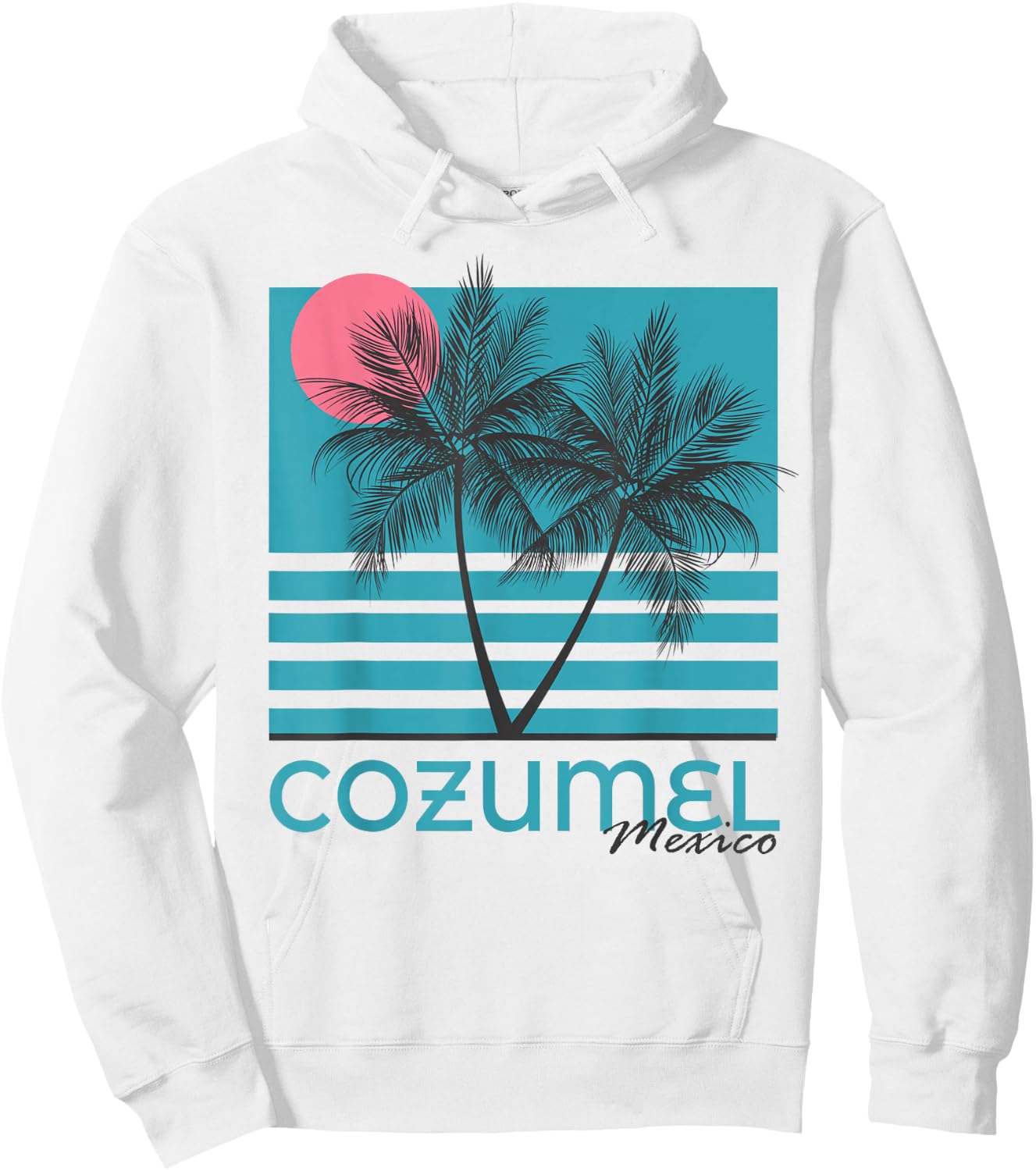 Cozumel Mexico T Shirt Vintage Souvenir Hoodie - Hoodie | White