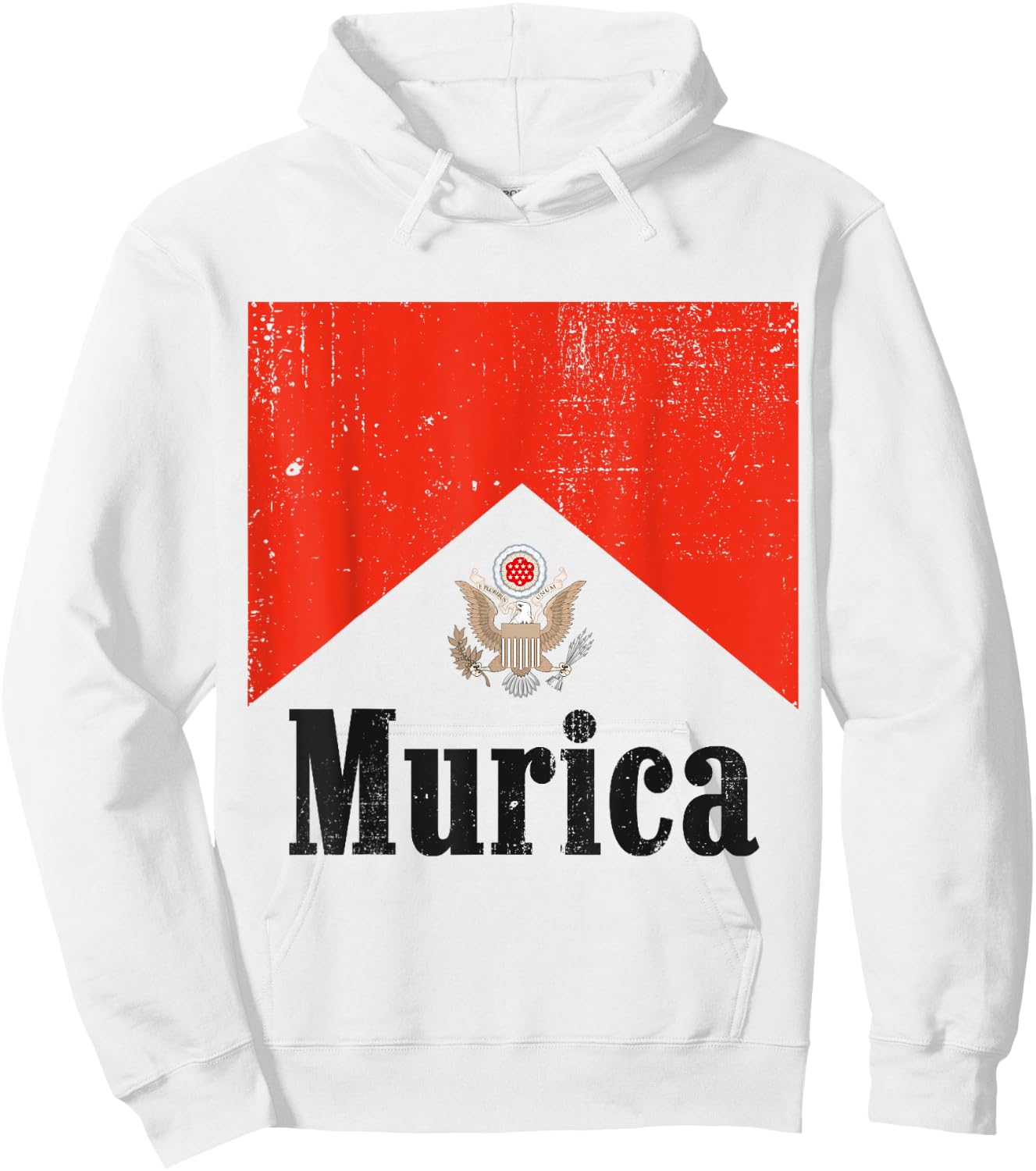 Murica Hoodie - Hoodie | White