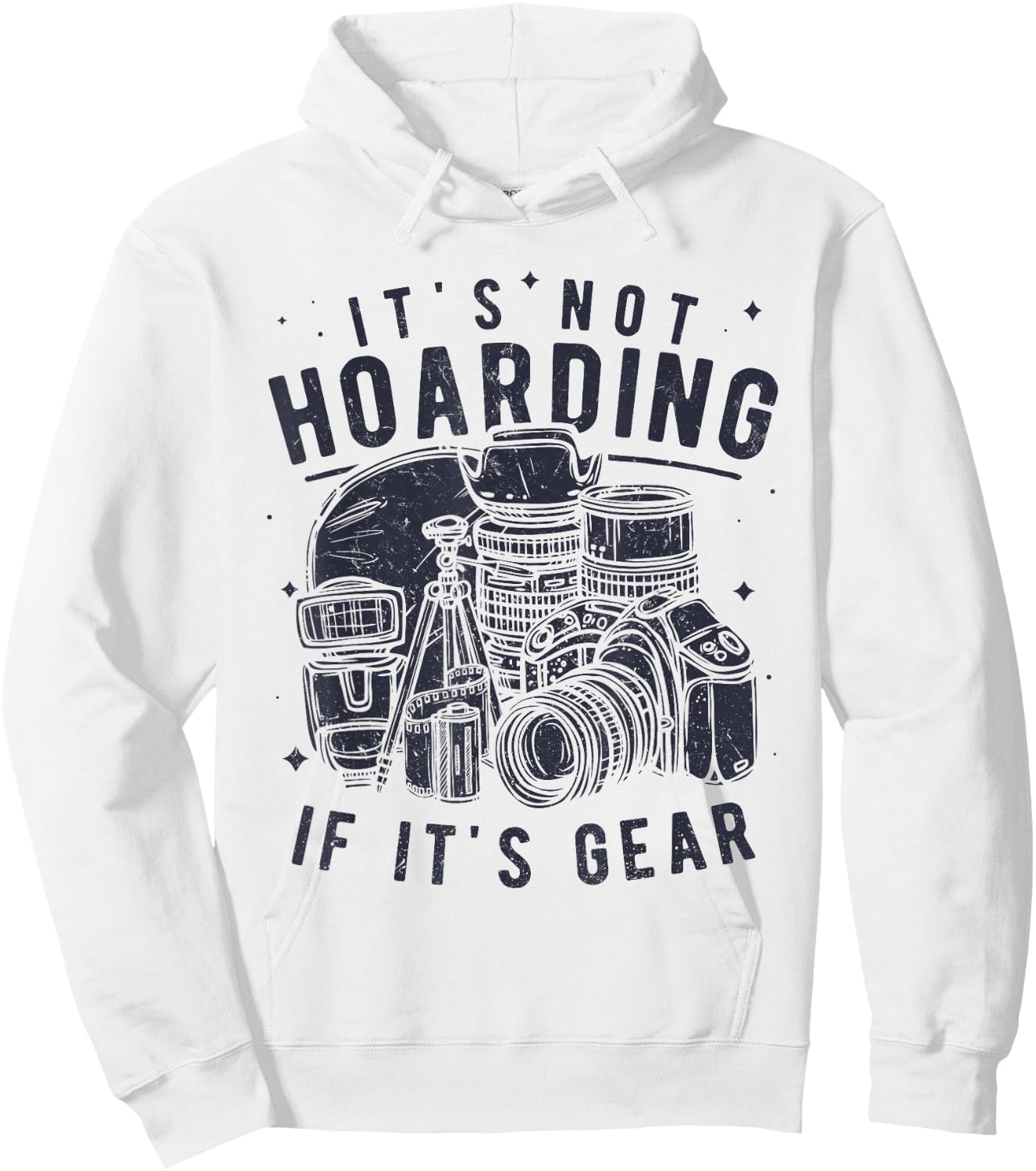 Photography Lover Gift Funny Camera Gear Photographer Hoodie - Hoodie | White