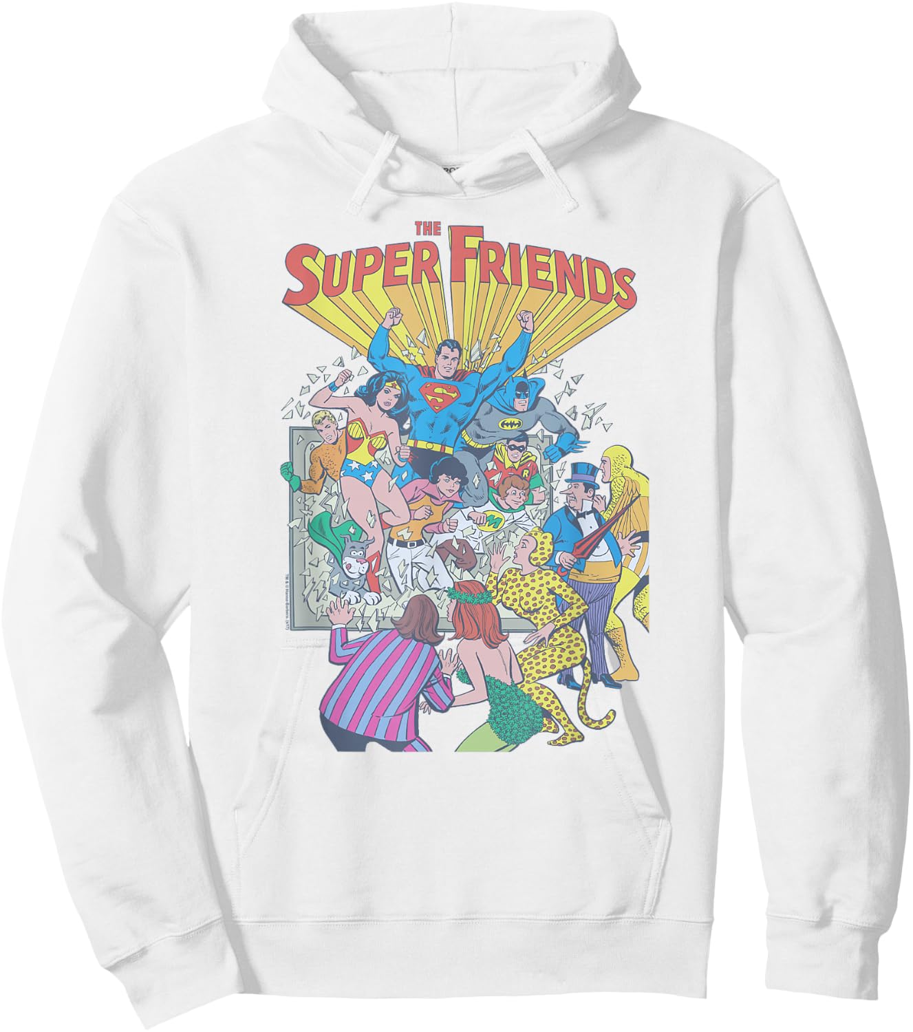 Justice League Super Friends #1 Hoodie - Hoodie | White