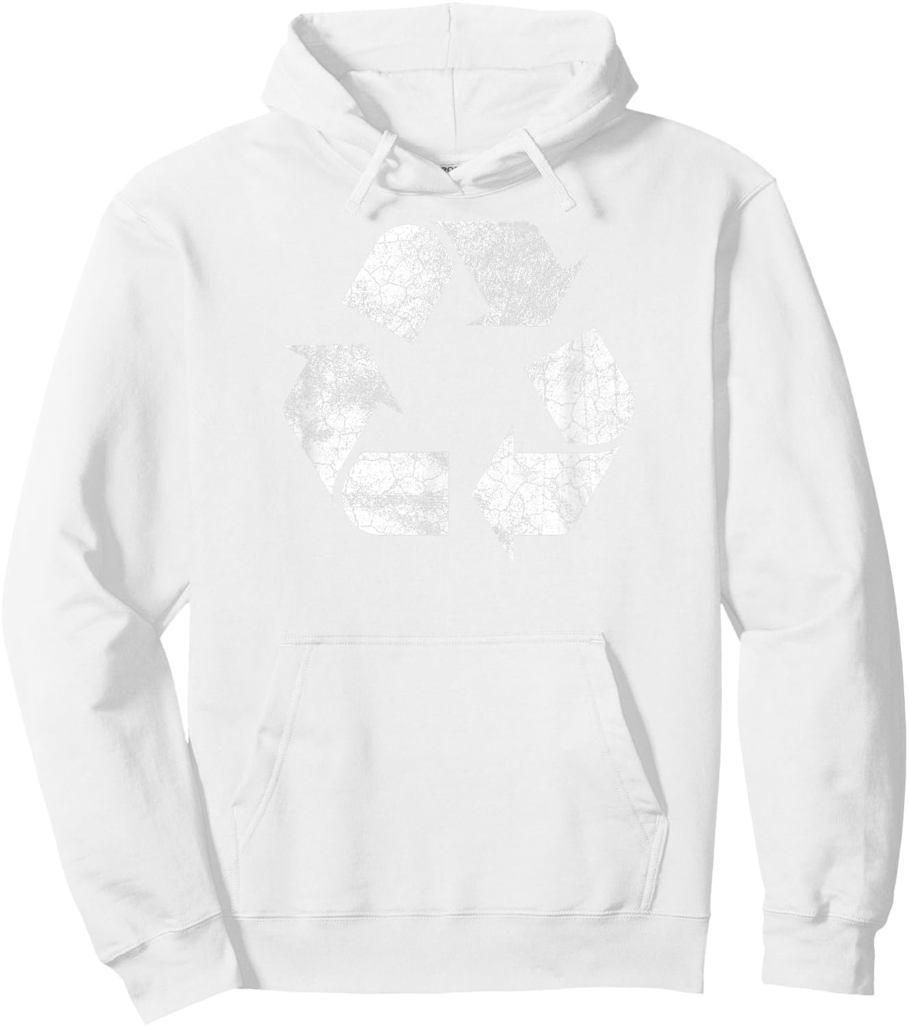 Recycle Sign Shirt Recycle Hoodie - Hoodie | White