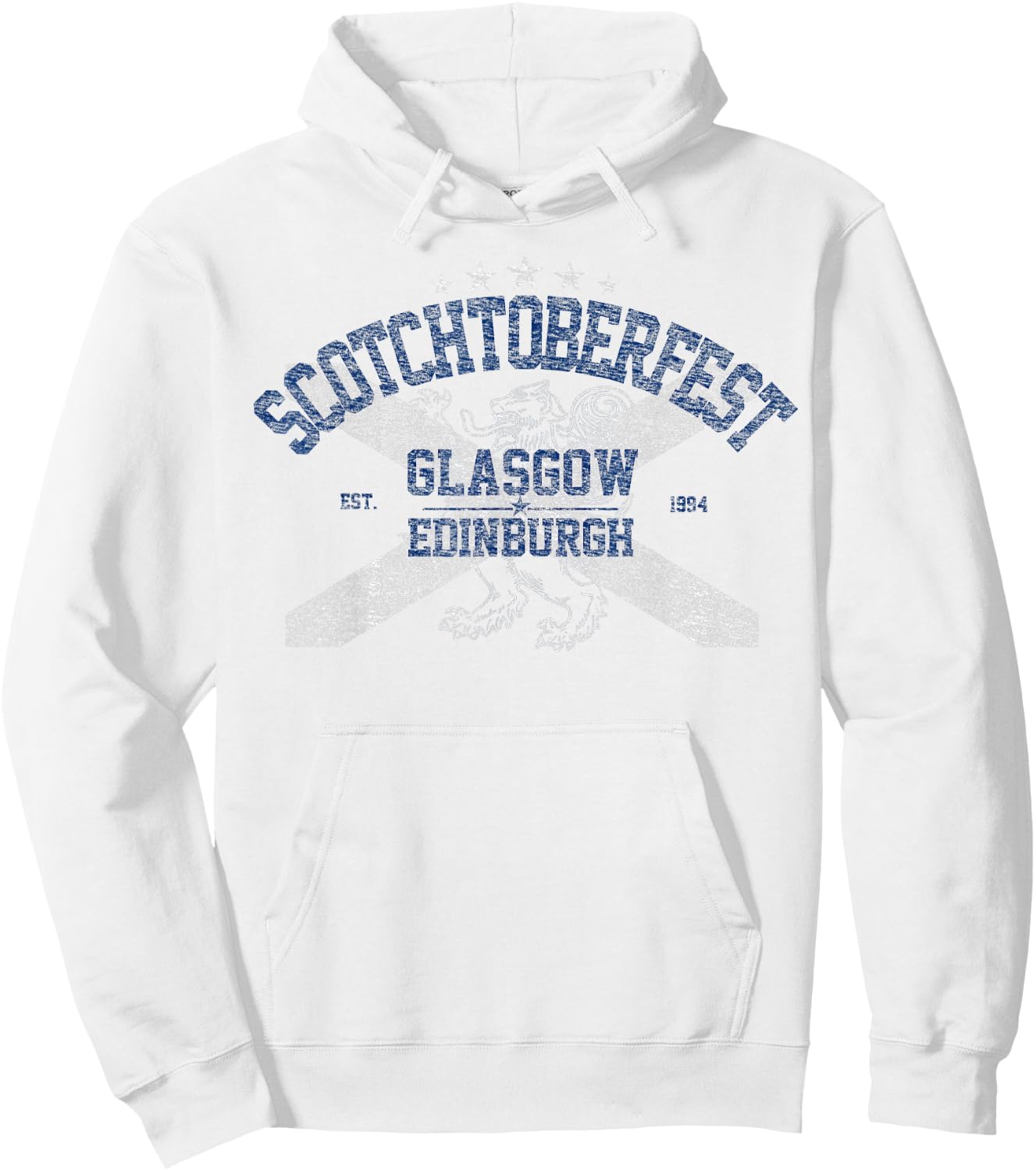 Funny Oktoberfest Scotchtoberfest Scottish Beer T Shirt Hoodie - Hoodie | White