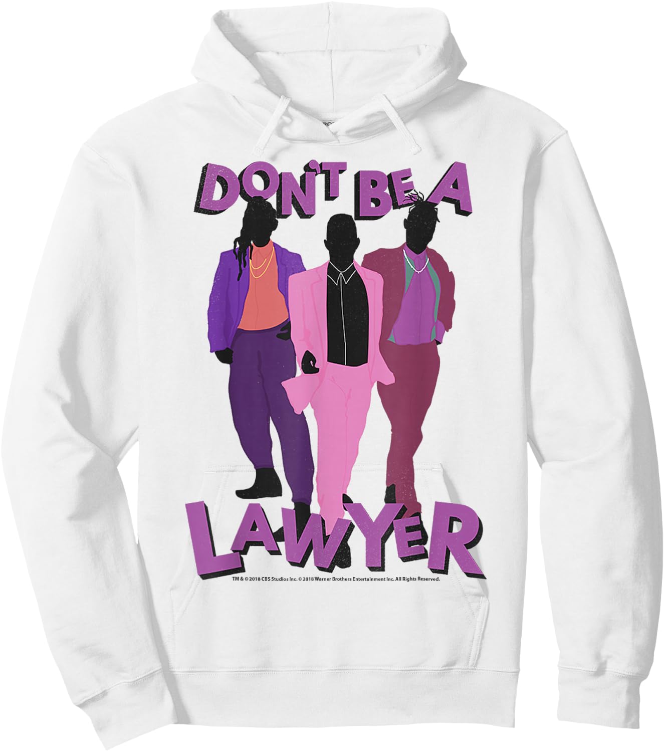 Crazy Ex-Girlfriend Women's Blue Modern Classic Fit Hoodie - Hoodie | White
