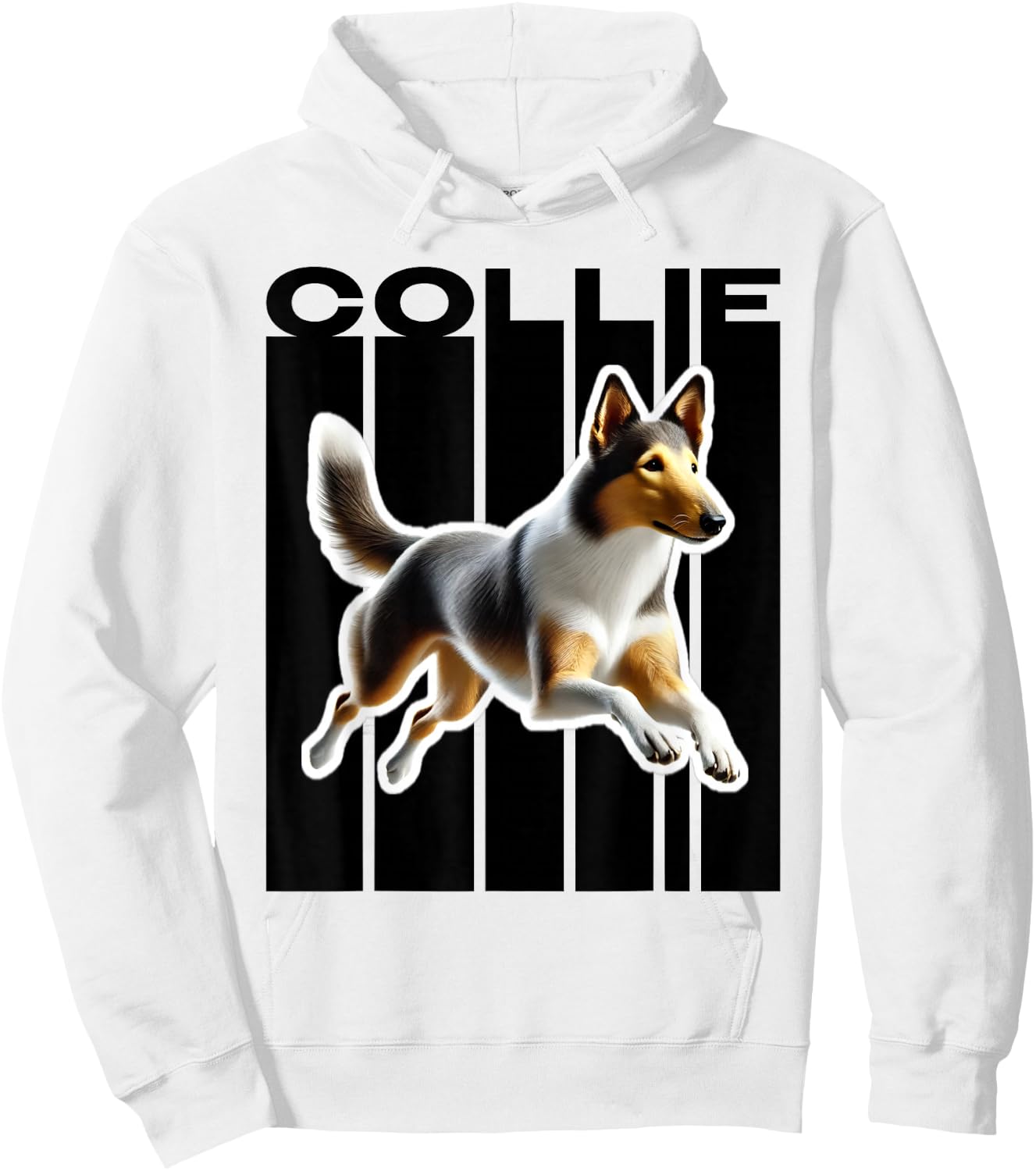 Smooth Collie Dog Lover Hoodie - Hoodie | White
