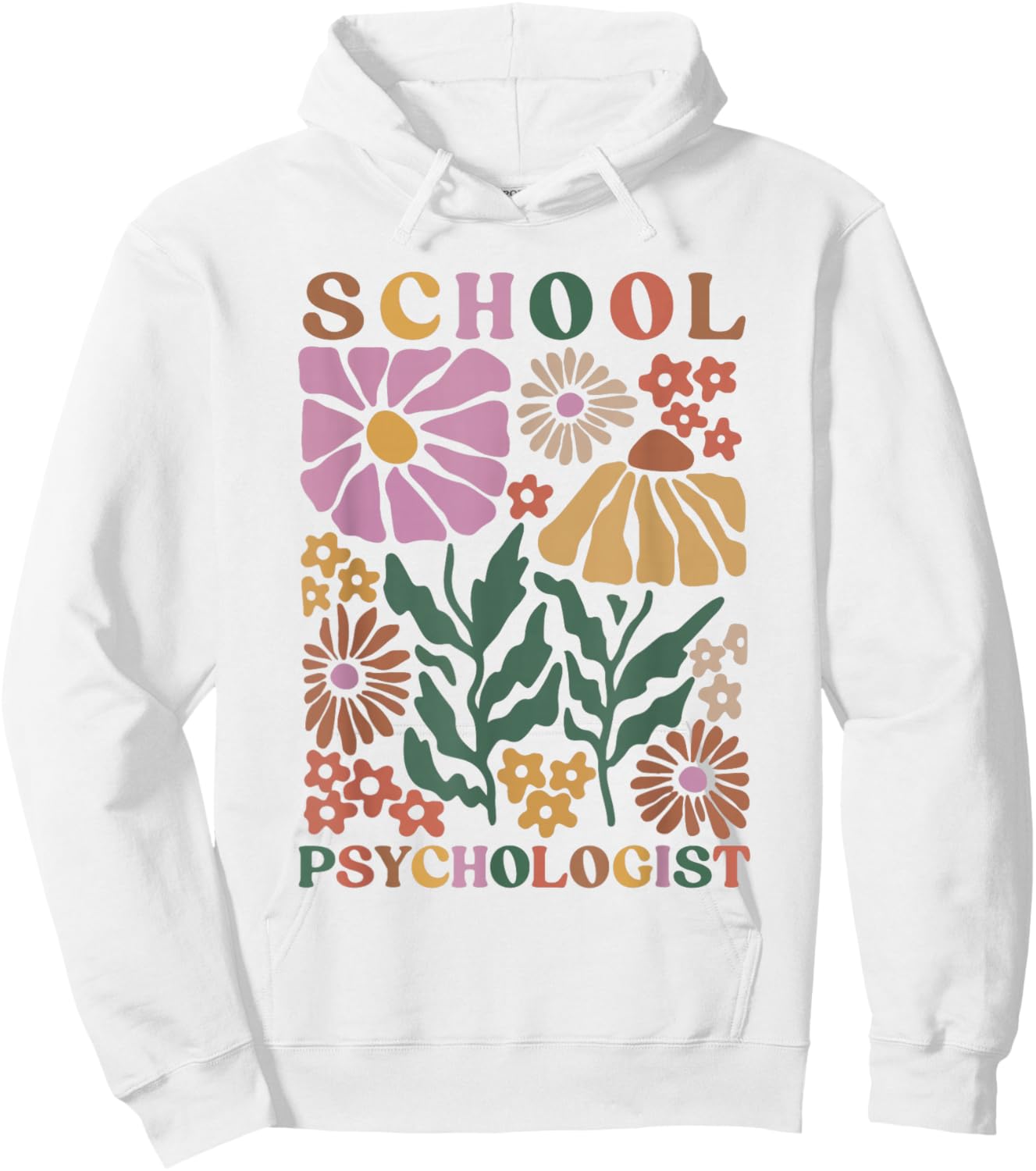 School Psychologist Psychology Teahcher Appreciation Hoodie - Hoodie | White
