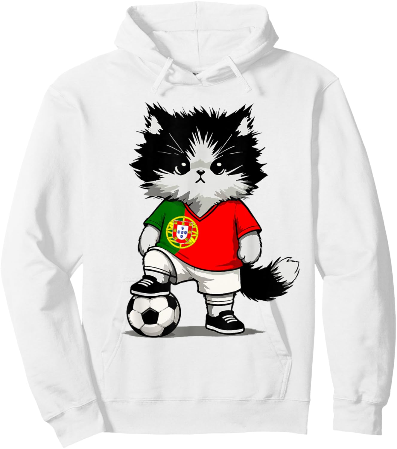 Portuguese Flag Men Women Kids Portugal Hoodie - Hoodie | White