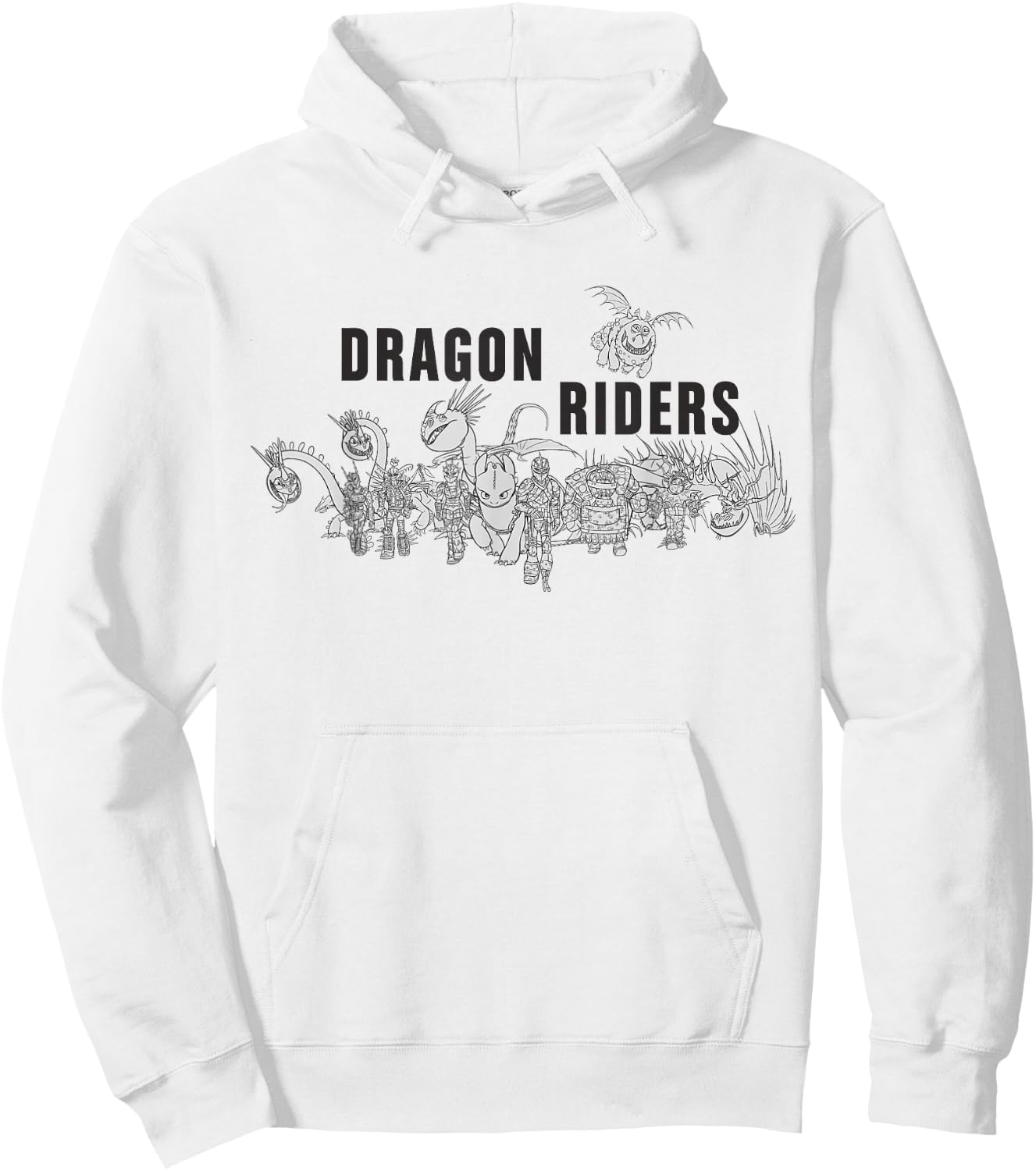 How to Train Your Dragon 3 Hidden World Take Flight Hoodie - Hoodie | White