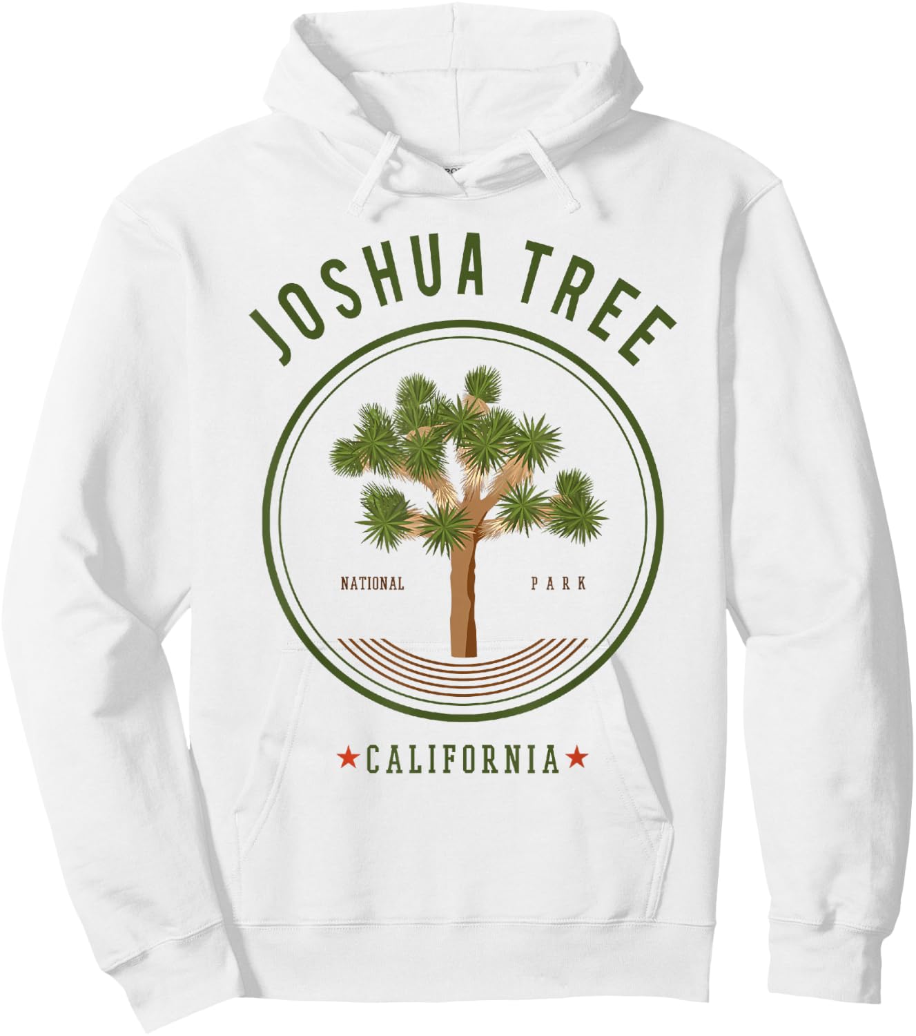 Joshua Tree National Park Hoodie - Hoodie | White