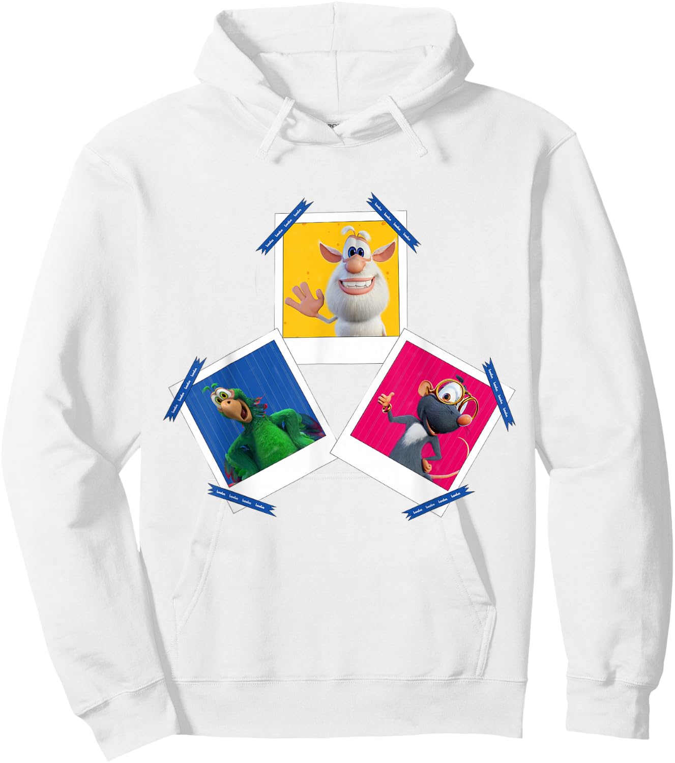 Booba & Friends Portraits Hoodie - Hoodie | White