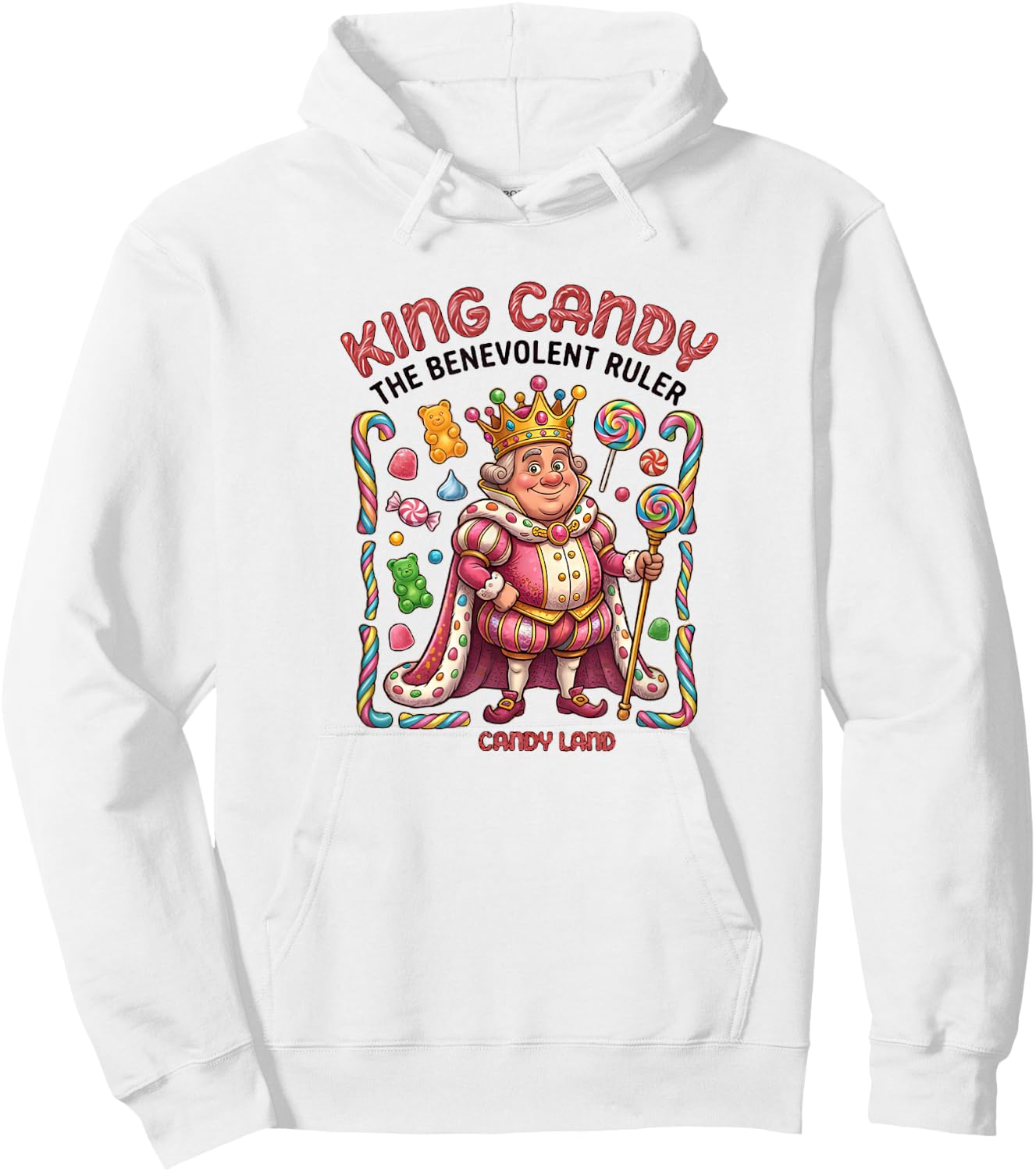 King Candy Hoodie - Hoodie | White