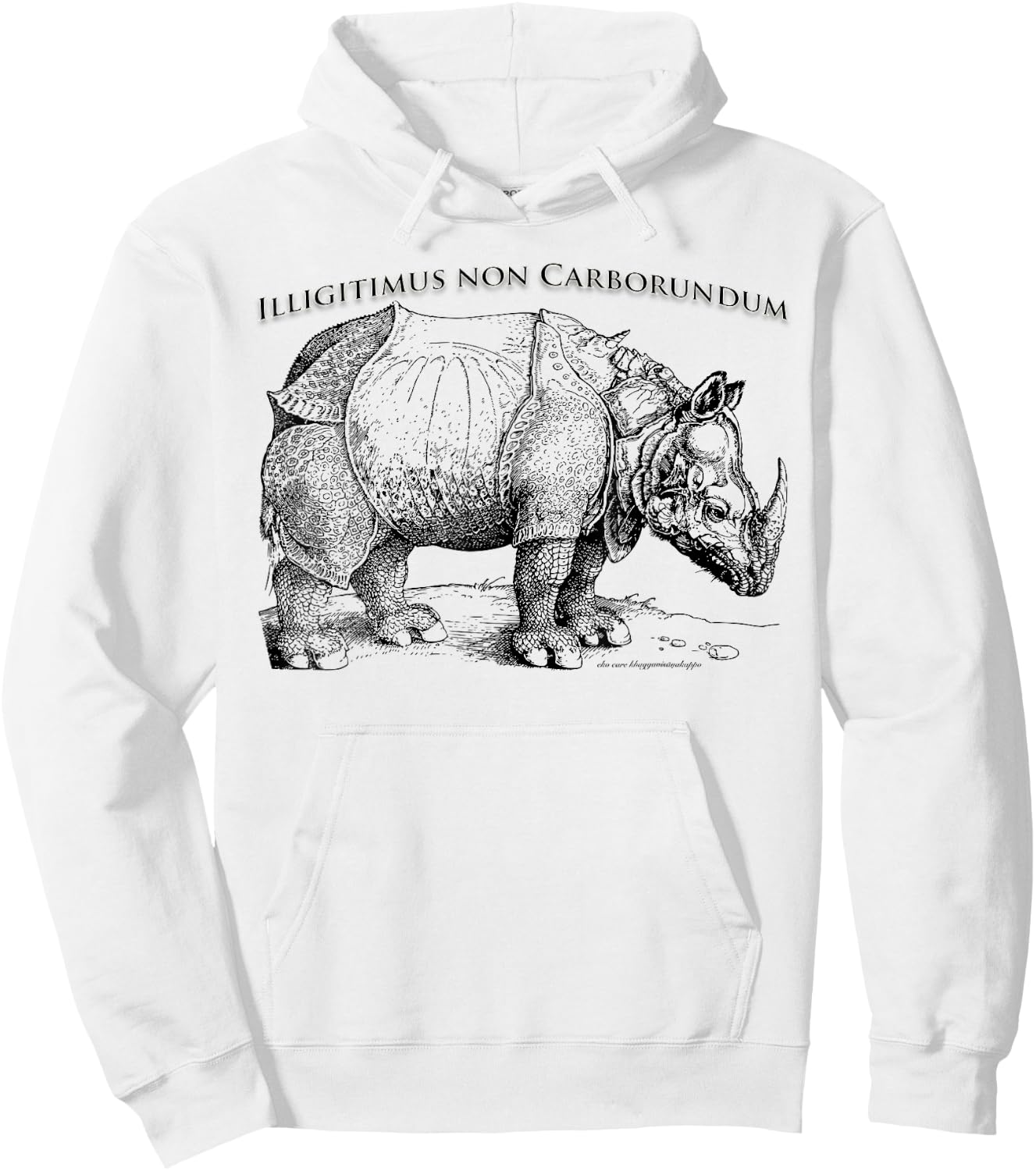 Illegitimus non Carborundum Hoodie - Hoodie | White