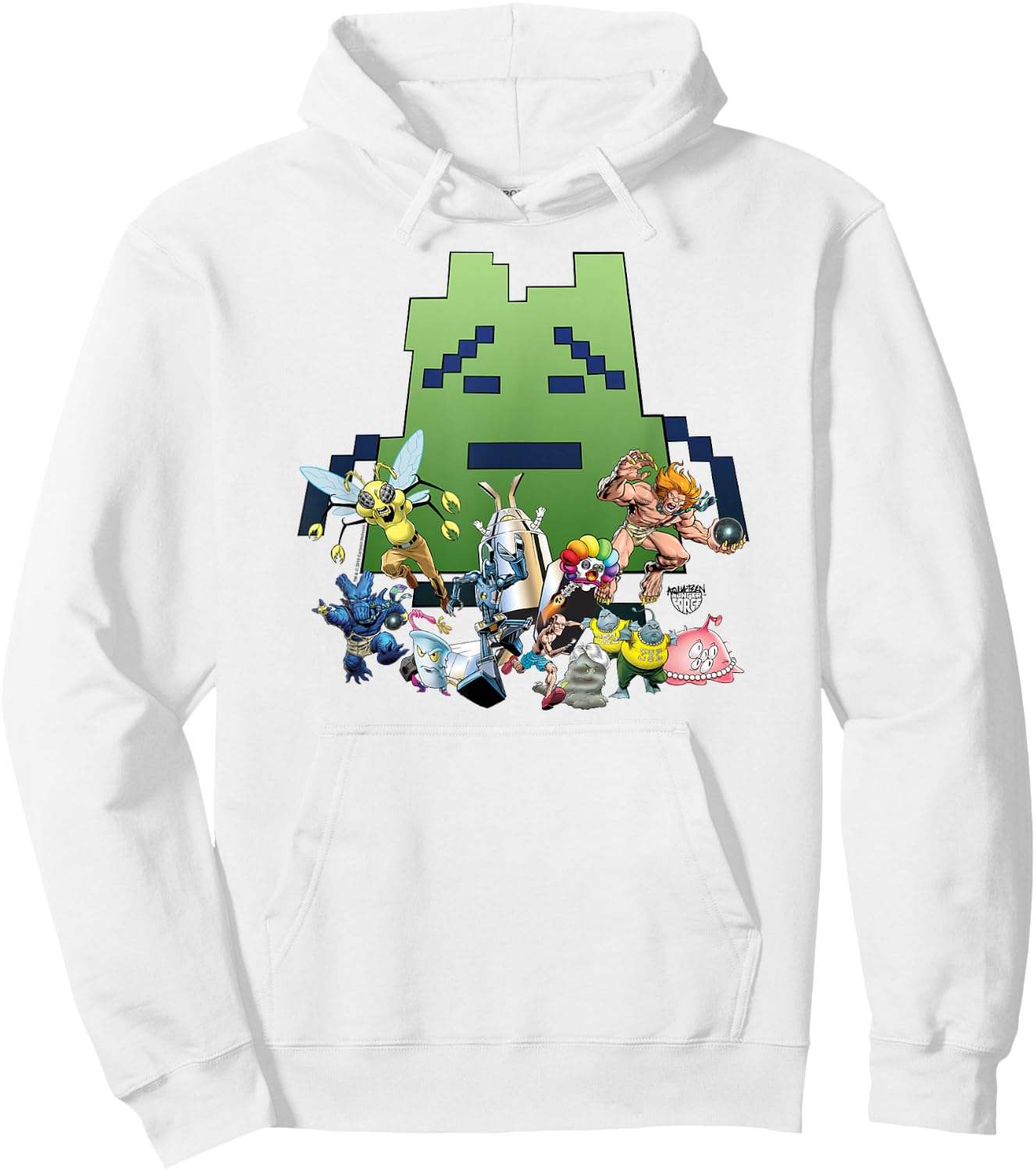 Aqua Teen Hunger Force Group Hoodie - Hoodie | White