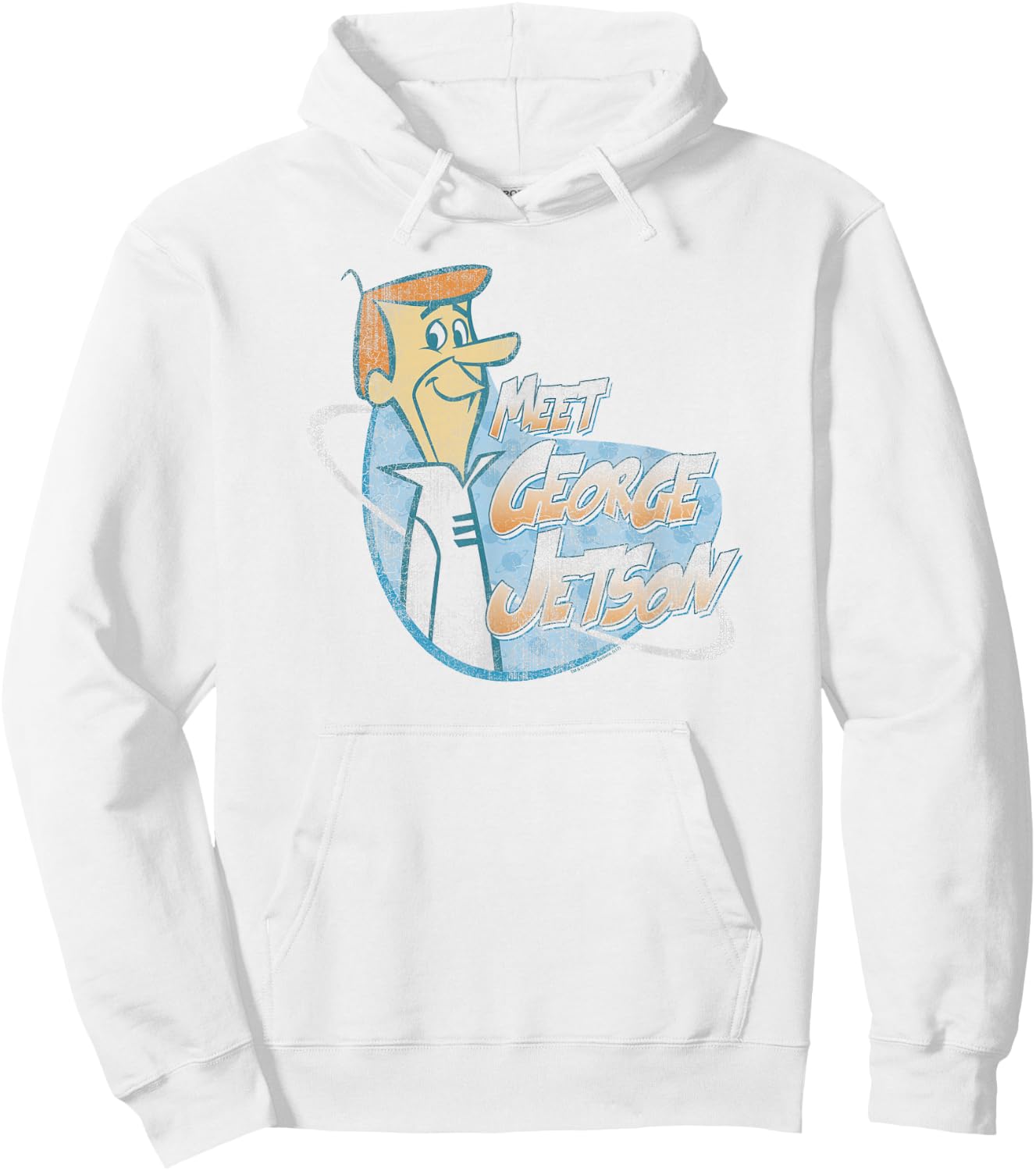 The Jetsons Meet George Jetson Hoodie - Hoodie | White