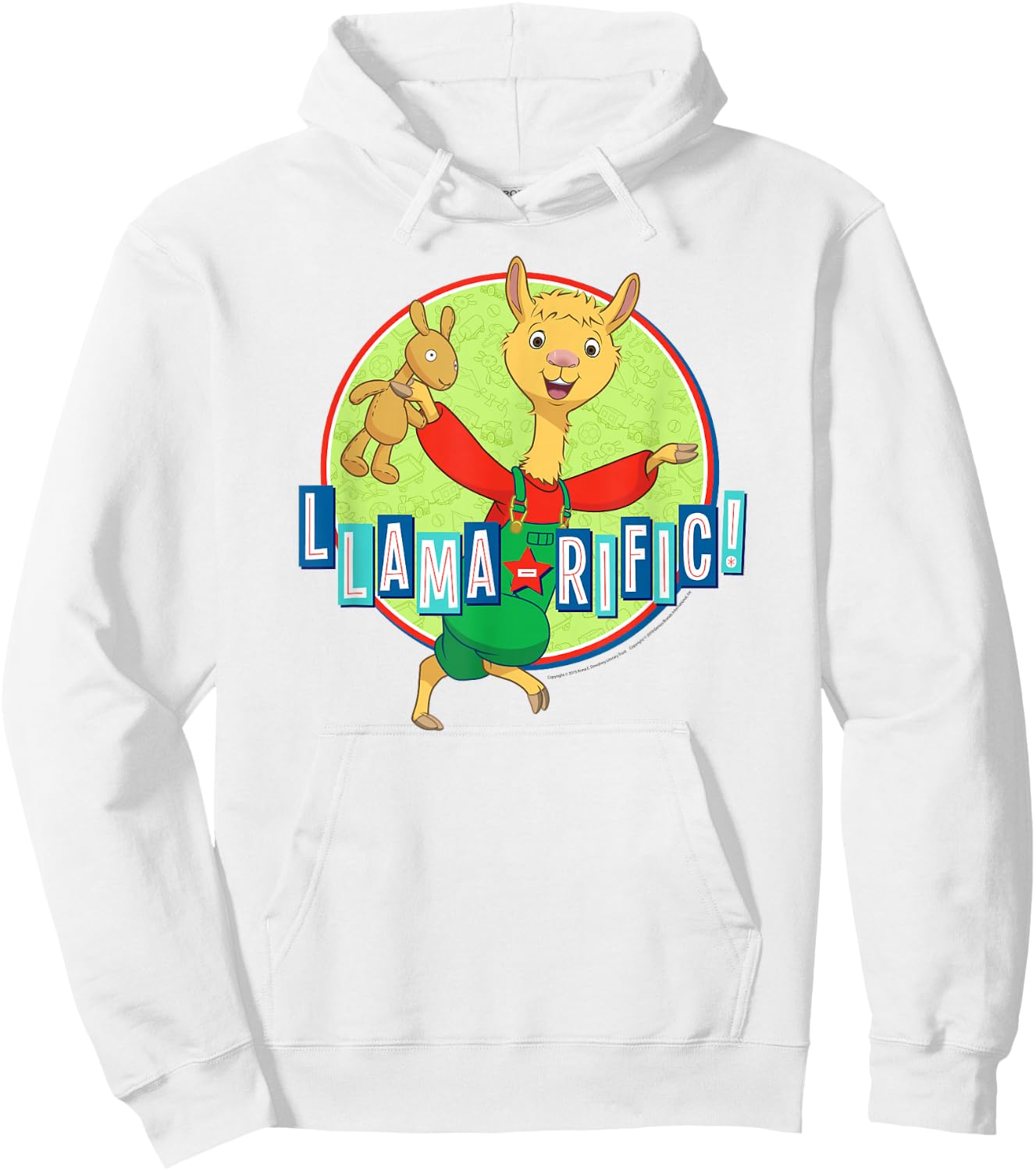 Llama Llama Netflix Red Pajama Llama-rific Shirt Hoodie - Hoodie | White