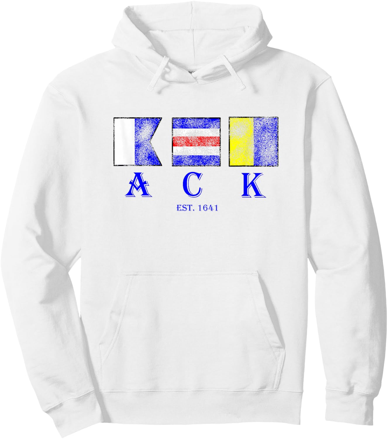 Classic ACK Nantucket Hoodie - Hoodie | White