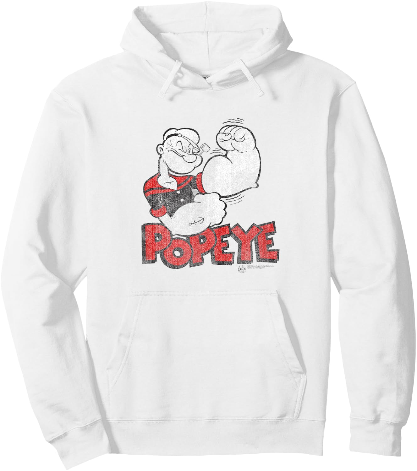 Popeye #36747 Hoodie - Hoodie | White