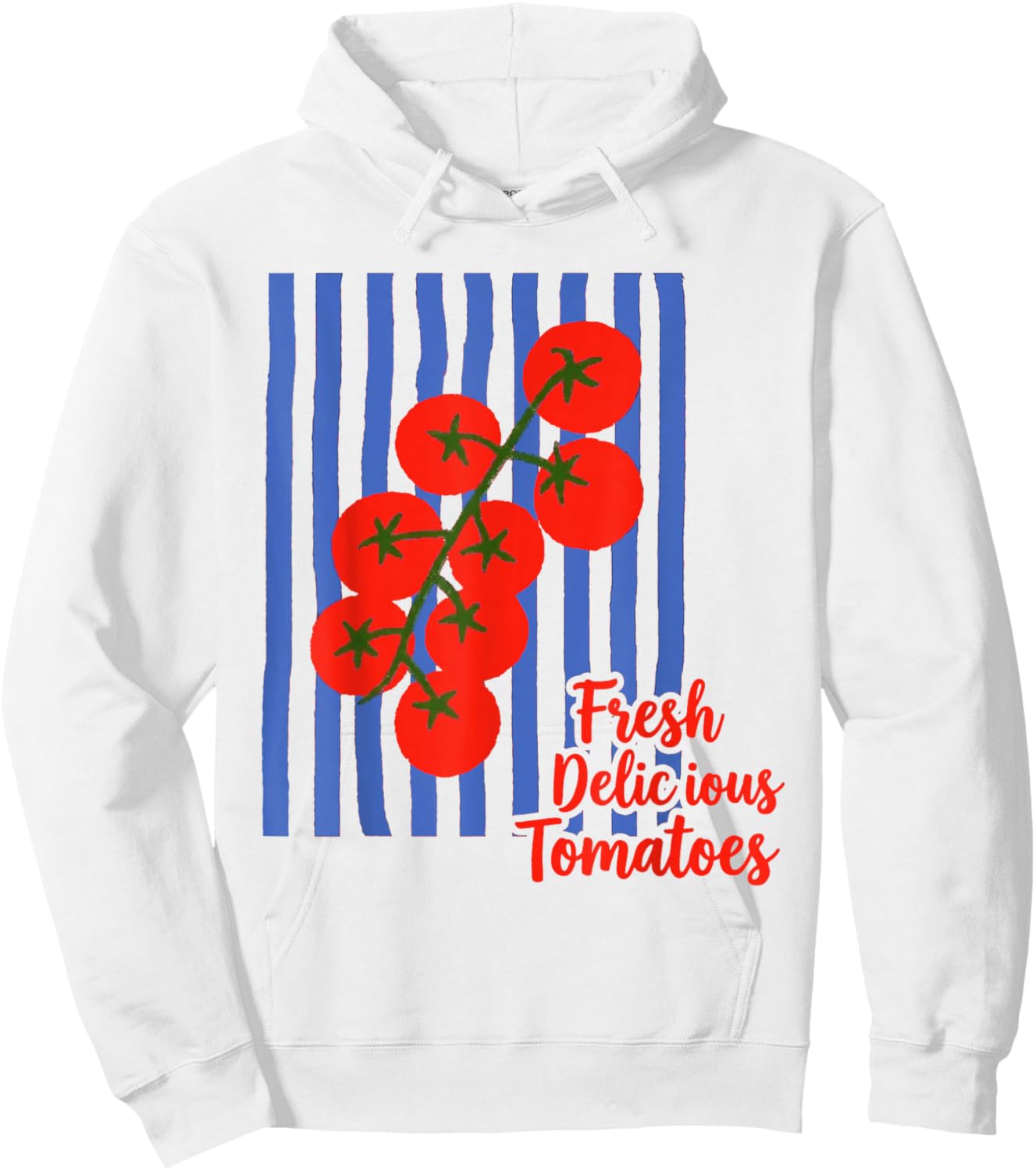 Fresh Delicious Tomatoes Retro Farm Lover Funny Men Women Hoodie - Hoodie | White