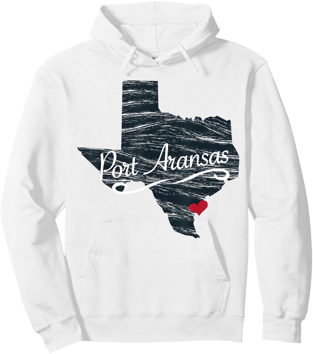 Port Aransas Texas TX Gift - Men's Women's Kid's Hoodie - Hoodie | White