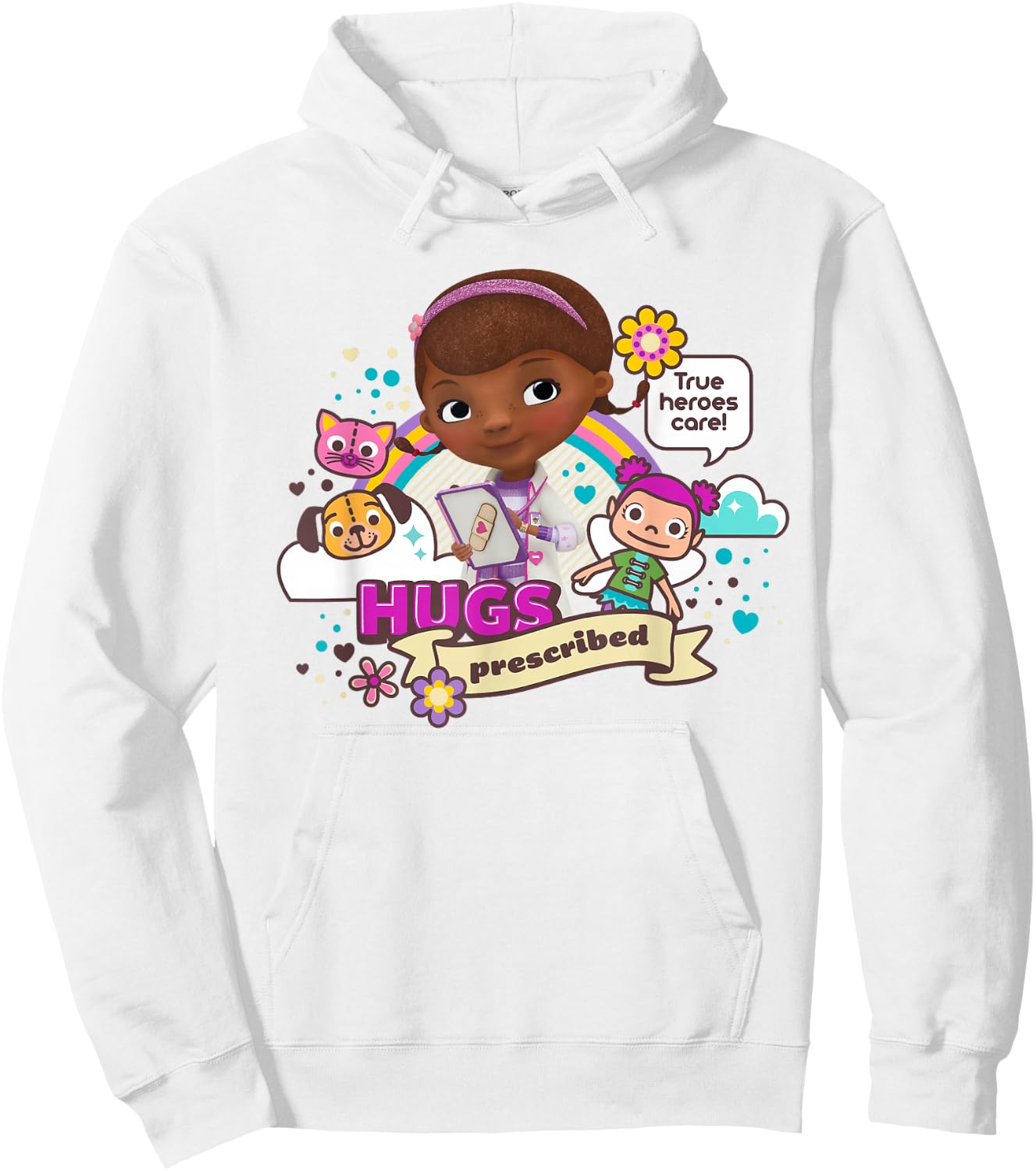 Disney Doc McStuffins Hugs Prescribed Hoodie - Hoodie | White