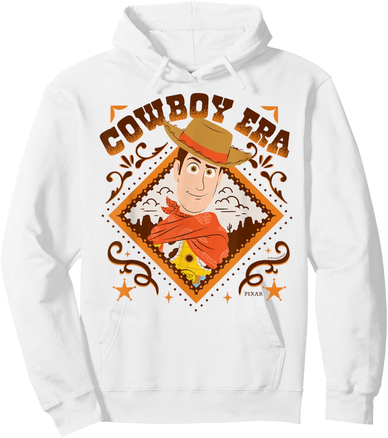Toy Story 5 - Woody Cowboy Era Hoodie - Hoodie | White