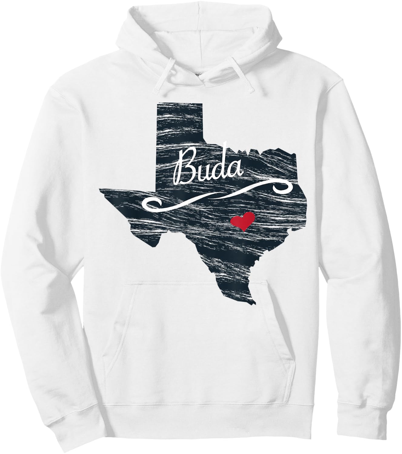 Buda Texas | TX Gift - Men's Women's Kid's Hoodie - Hoodie | White
