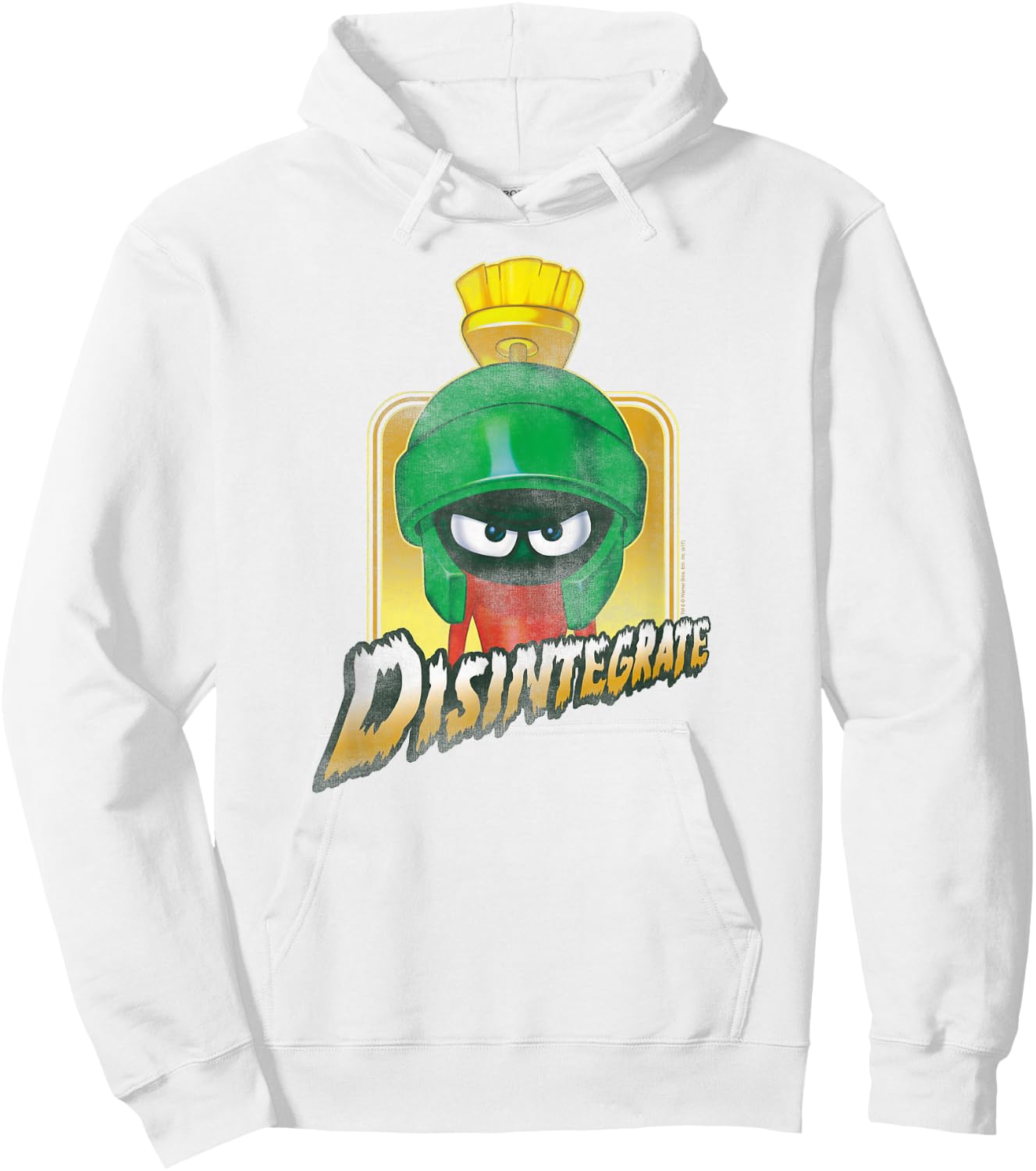 Looney Tunes Disintegrate Hoodie - Hoodie | White